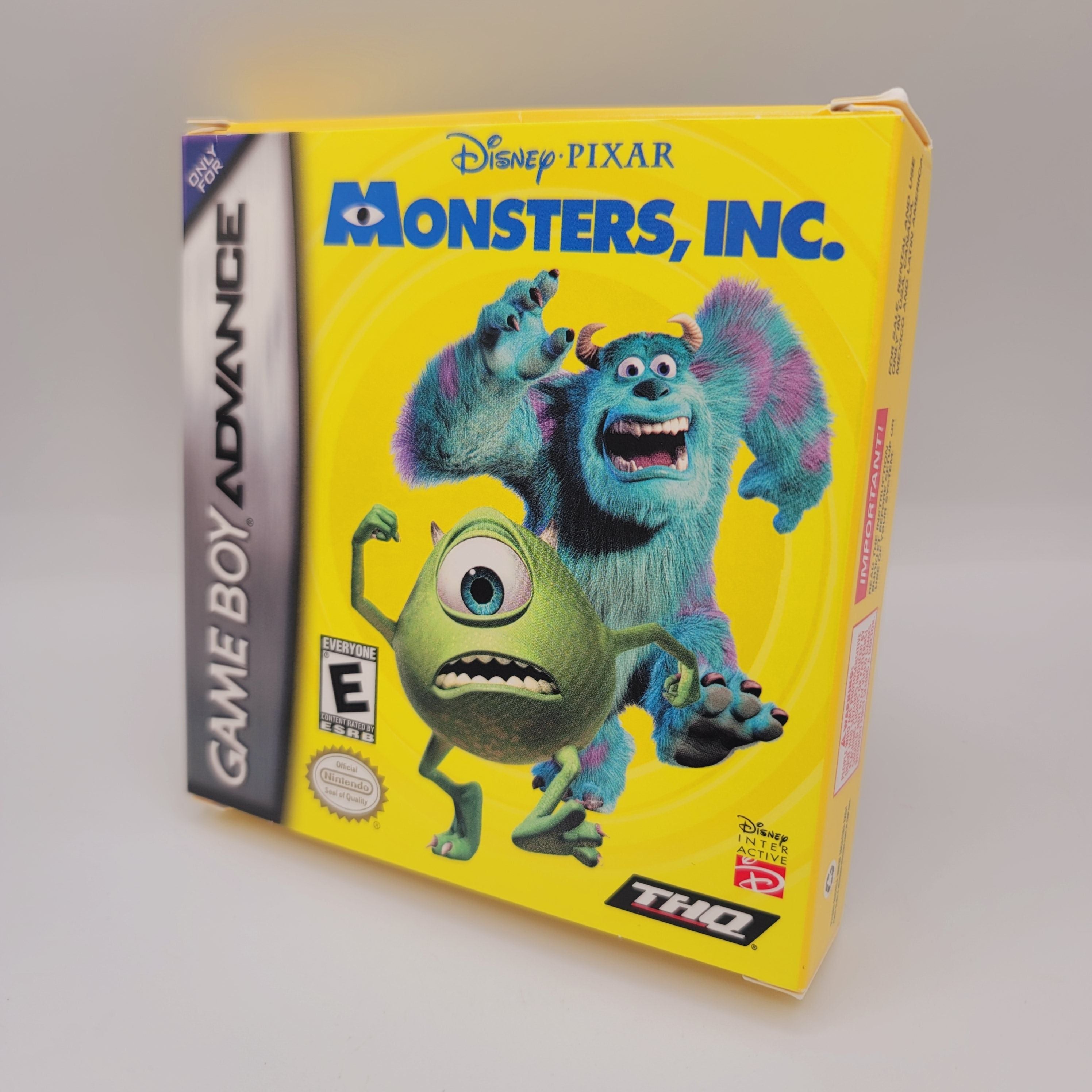 GBA - Monsters Inc (Complete in Box / A+ / With Manual)