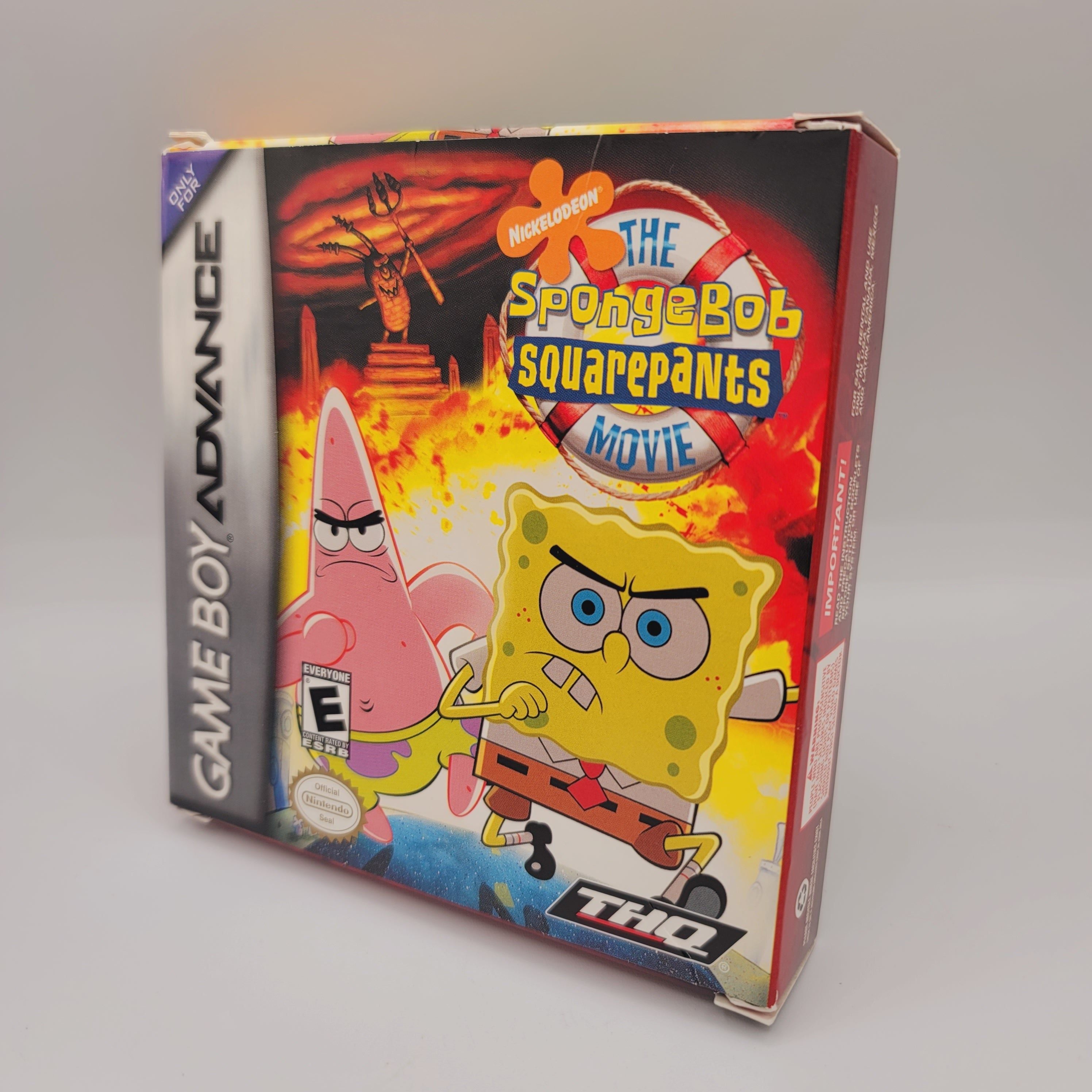 GBA - The SpongeBob SquarePants Movie (Complete in Box / A / With Manual)