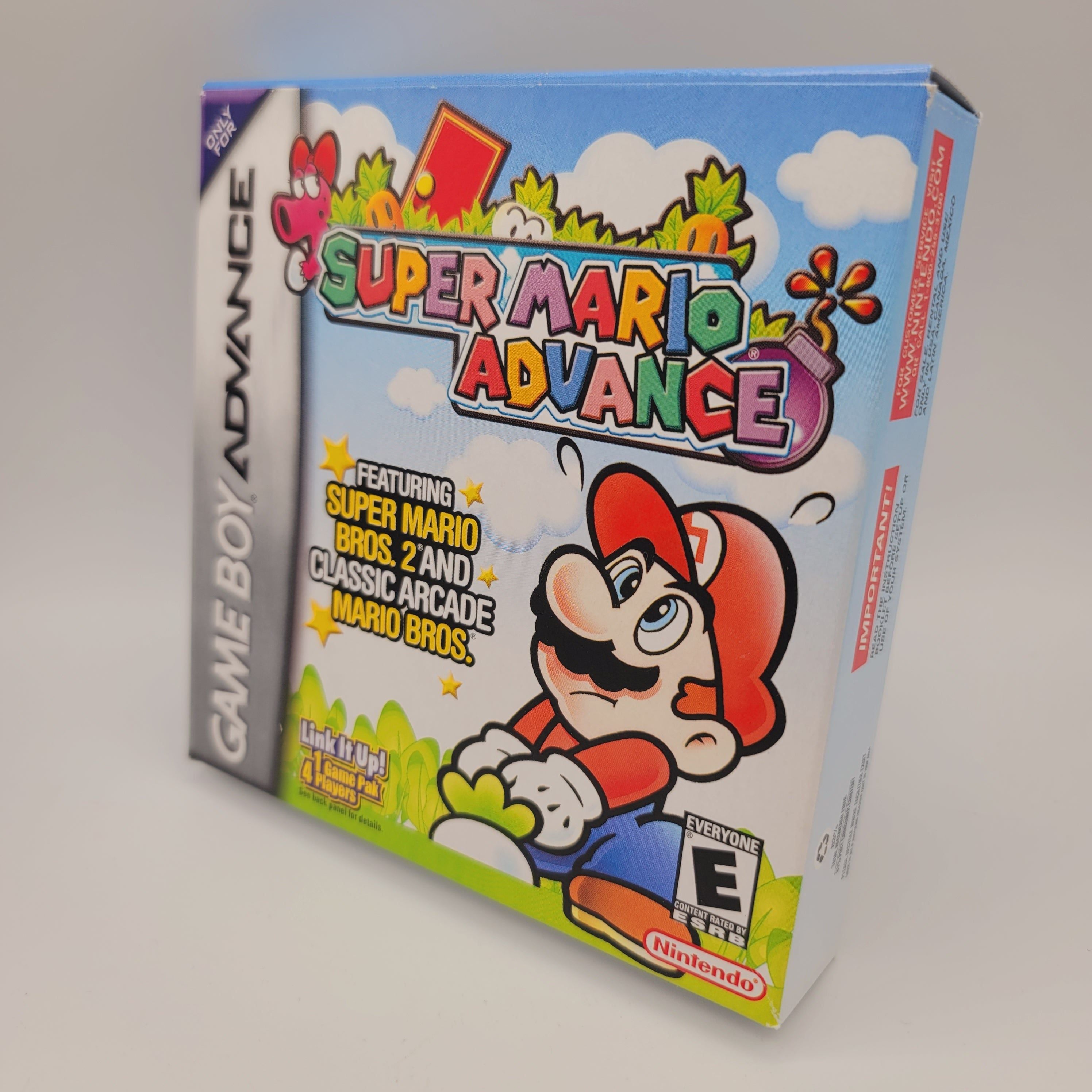 GBA - Super Mario Advance (Complete in Box / A+ / With Manual)