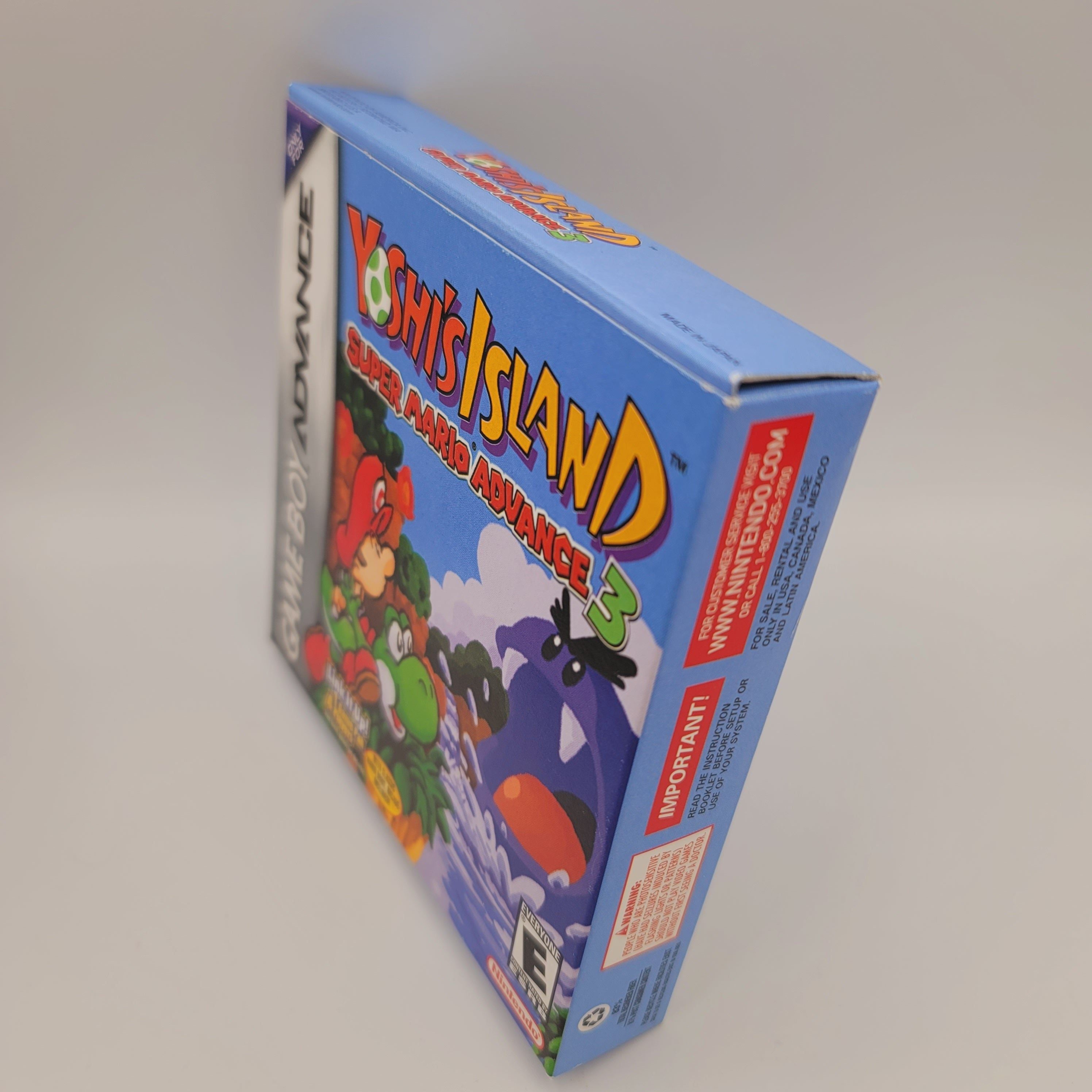 GBA - Super Mario Advance 3 Yoshi's Island (Complete in Box / A / With Manual)