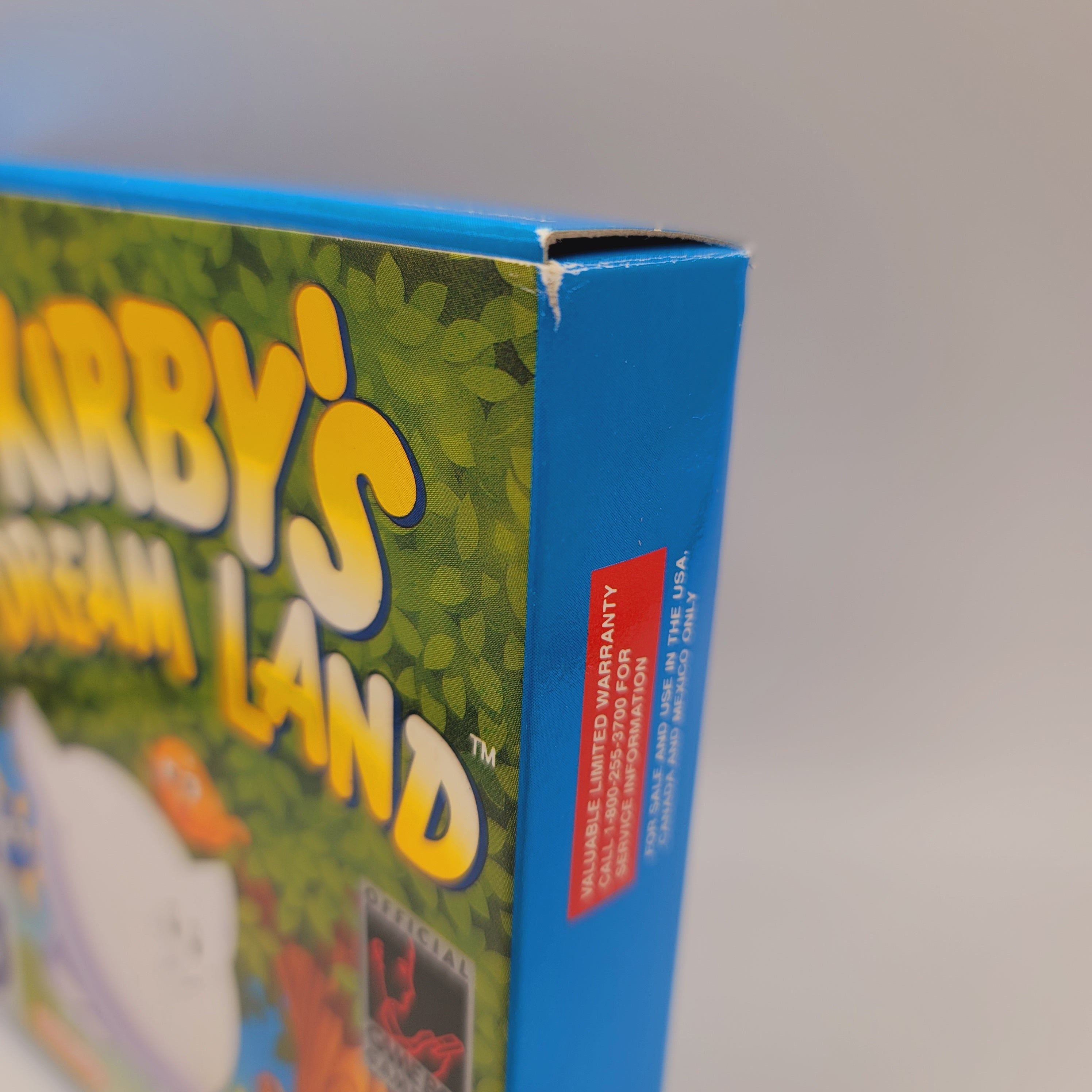 GB - Kirby's Dream Land (Complete in Box / A / With Manual)