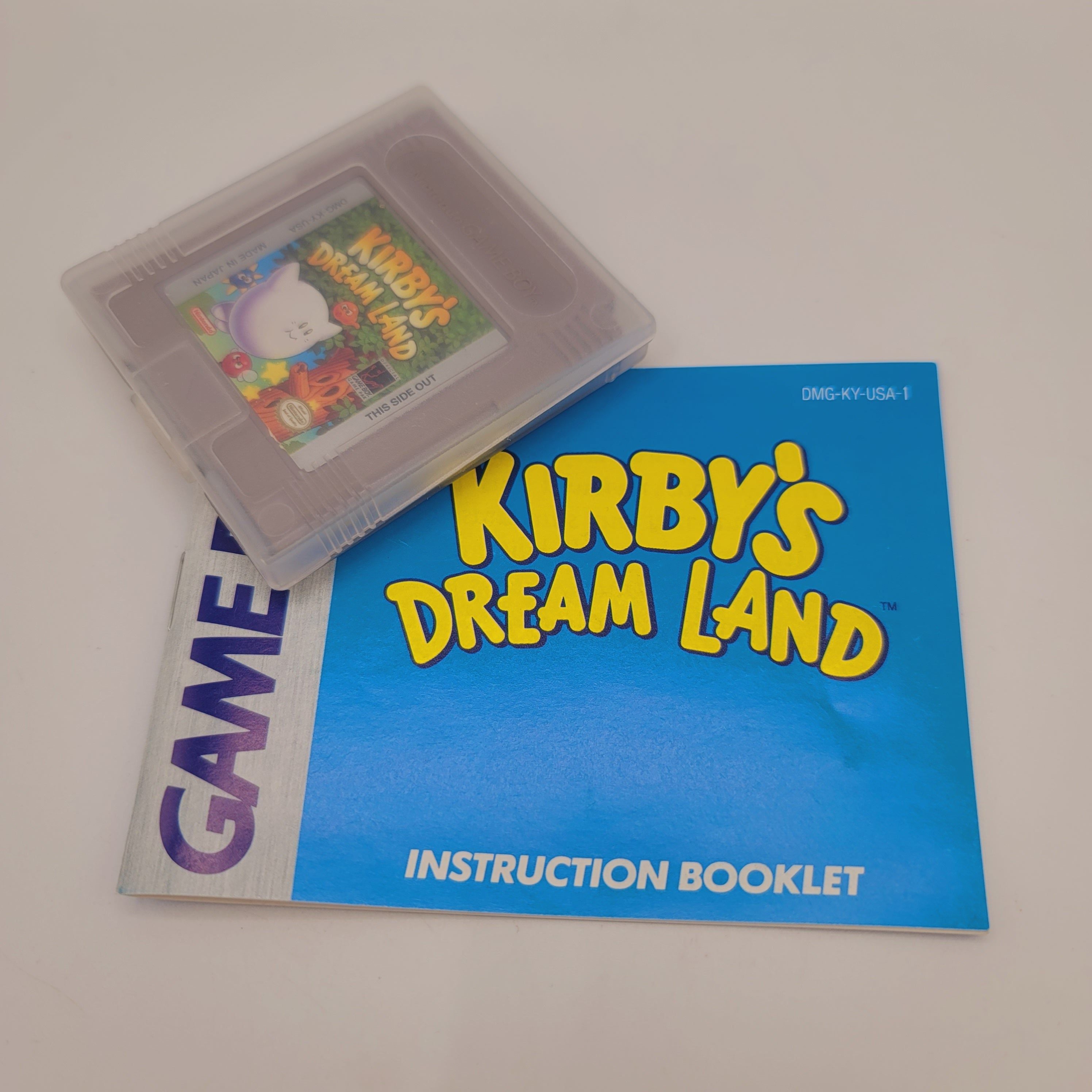 GB - Kirby's Dream Land (Complete in Box / A / With Manual)