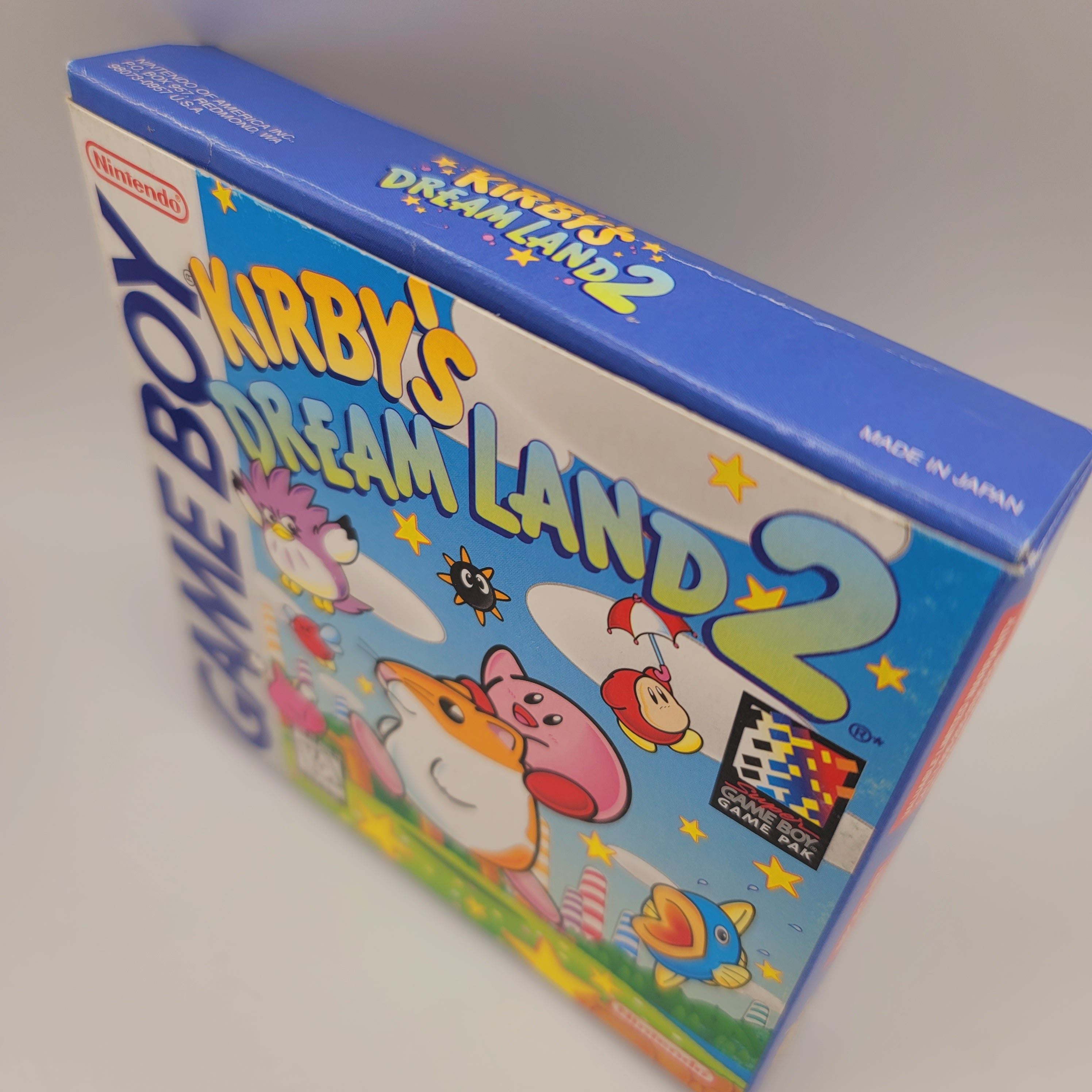 GB - Kirby's Dream Land 2 (Complete in Box / A- / With Manual)