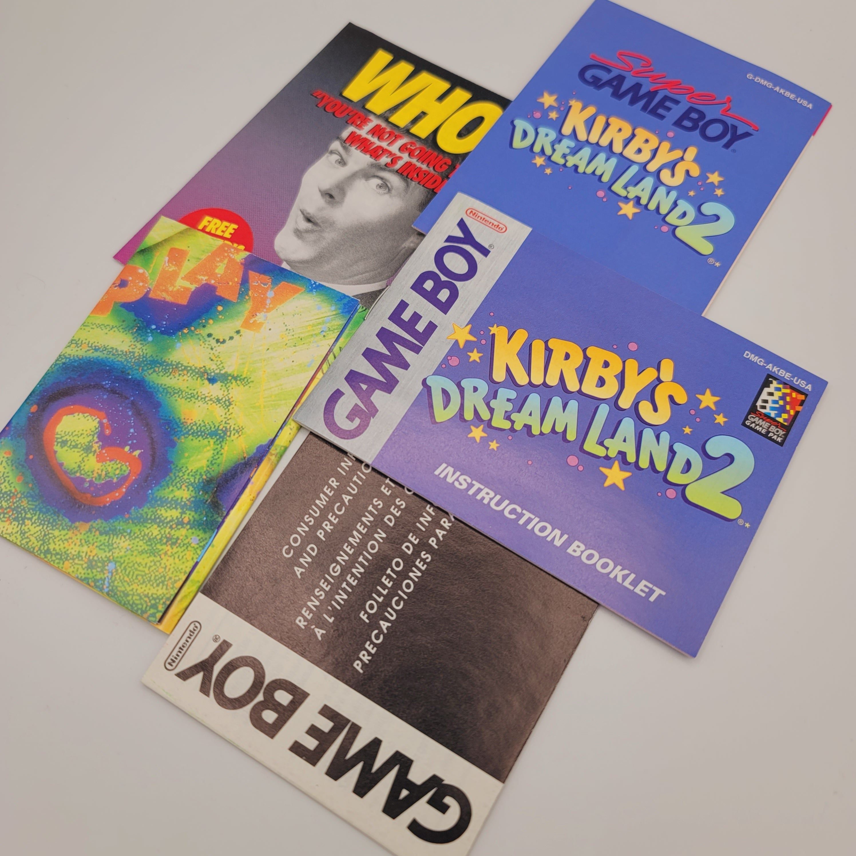 GB - Kirby's Dream Land 2 (Complete in Box / A- / With Manual)