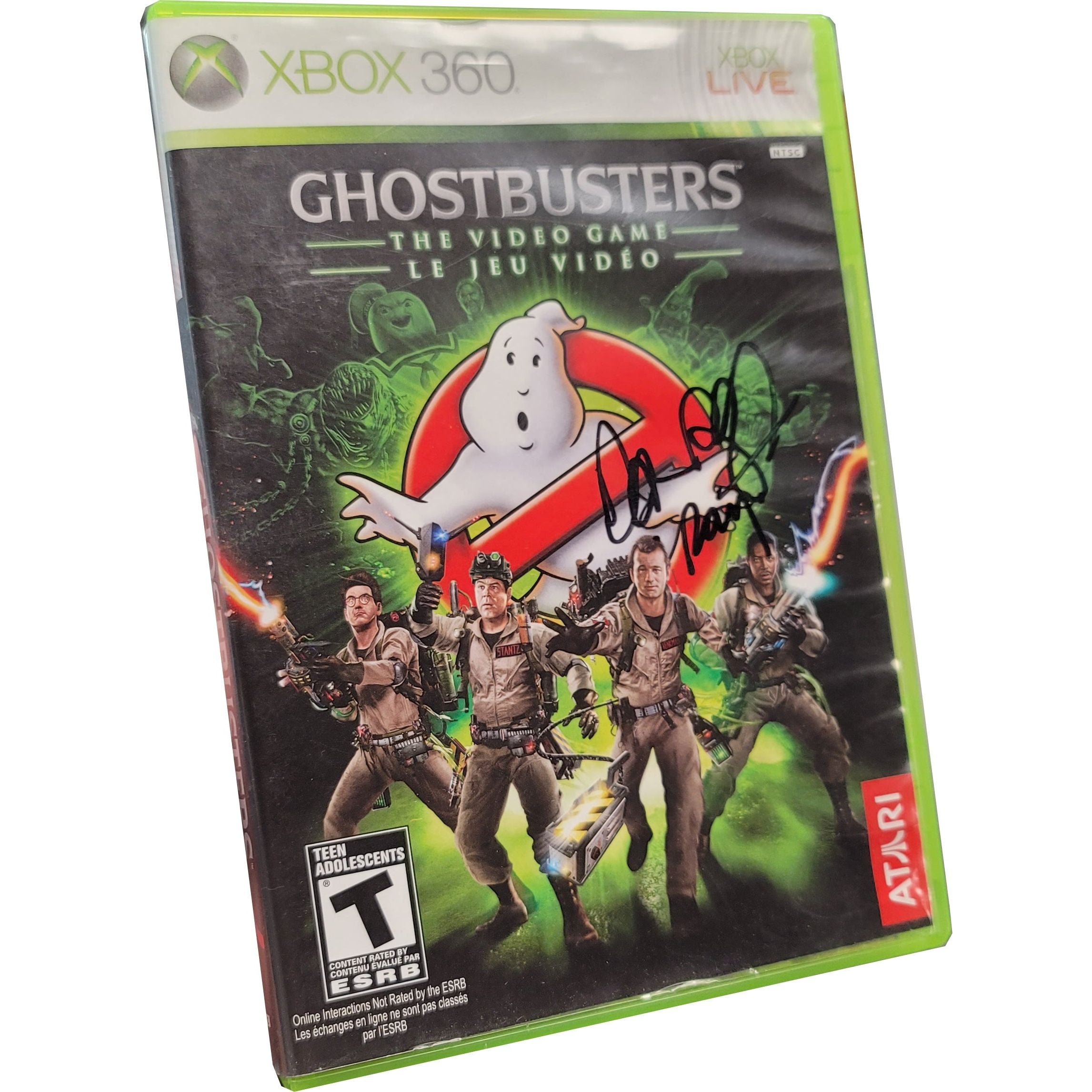 XBOX 360 - Ghostbusters The Video Game Signed by Dan Aykroyd