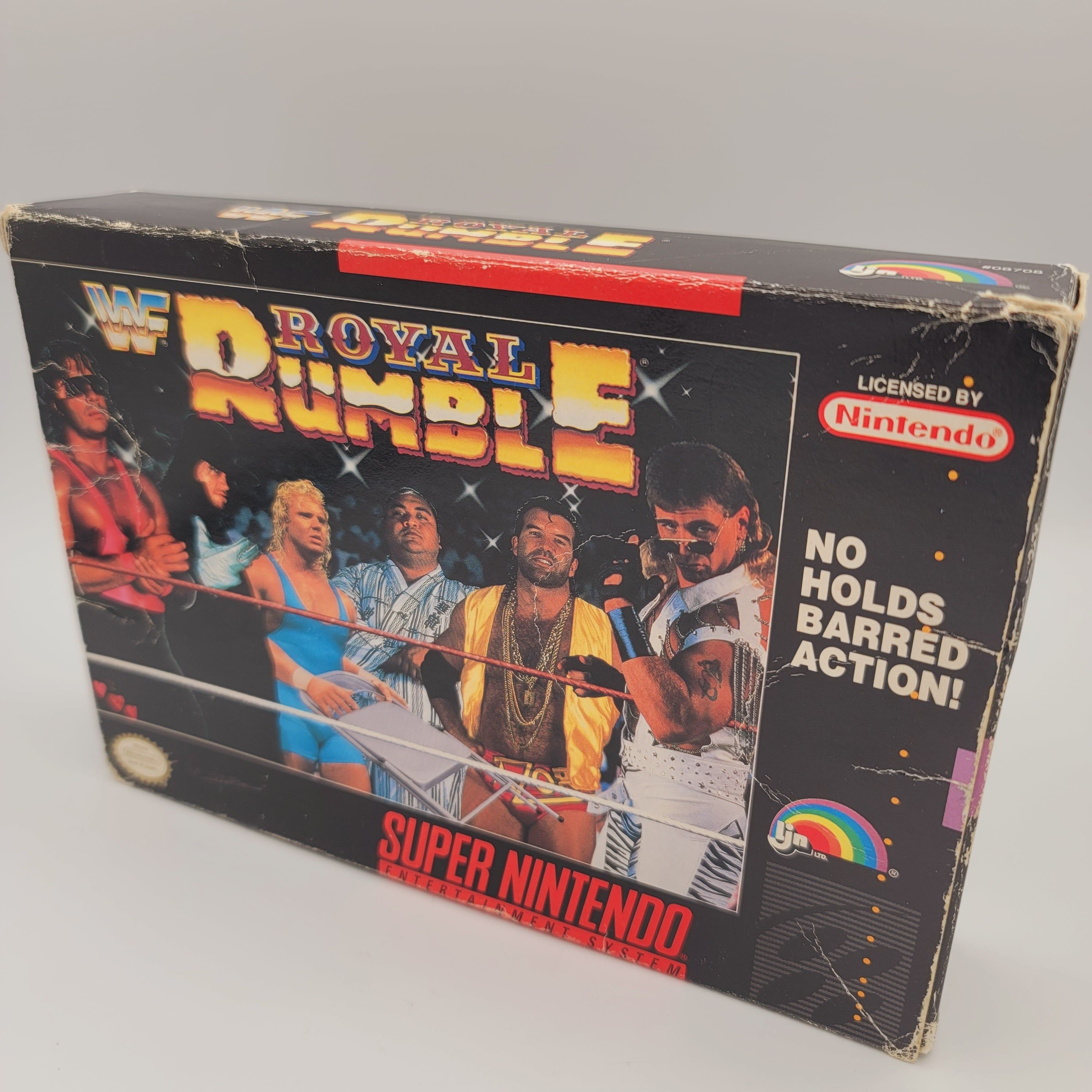 SNES - WWF Royal Rumble (Complete in Box / B / With Manual)