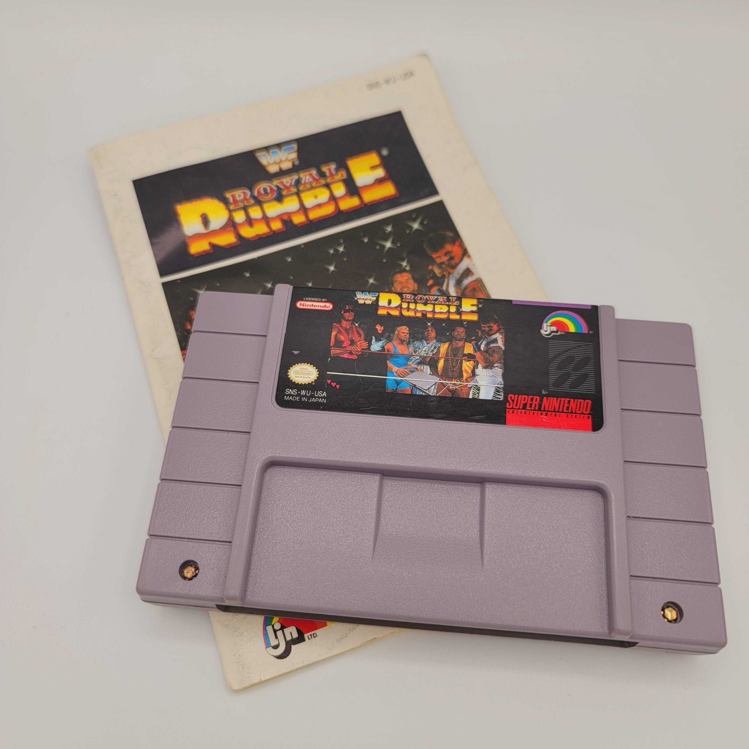 SNES - WWF Royal Rumble (Complete in Box / B / With Manual)