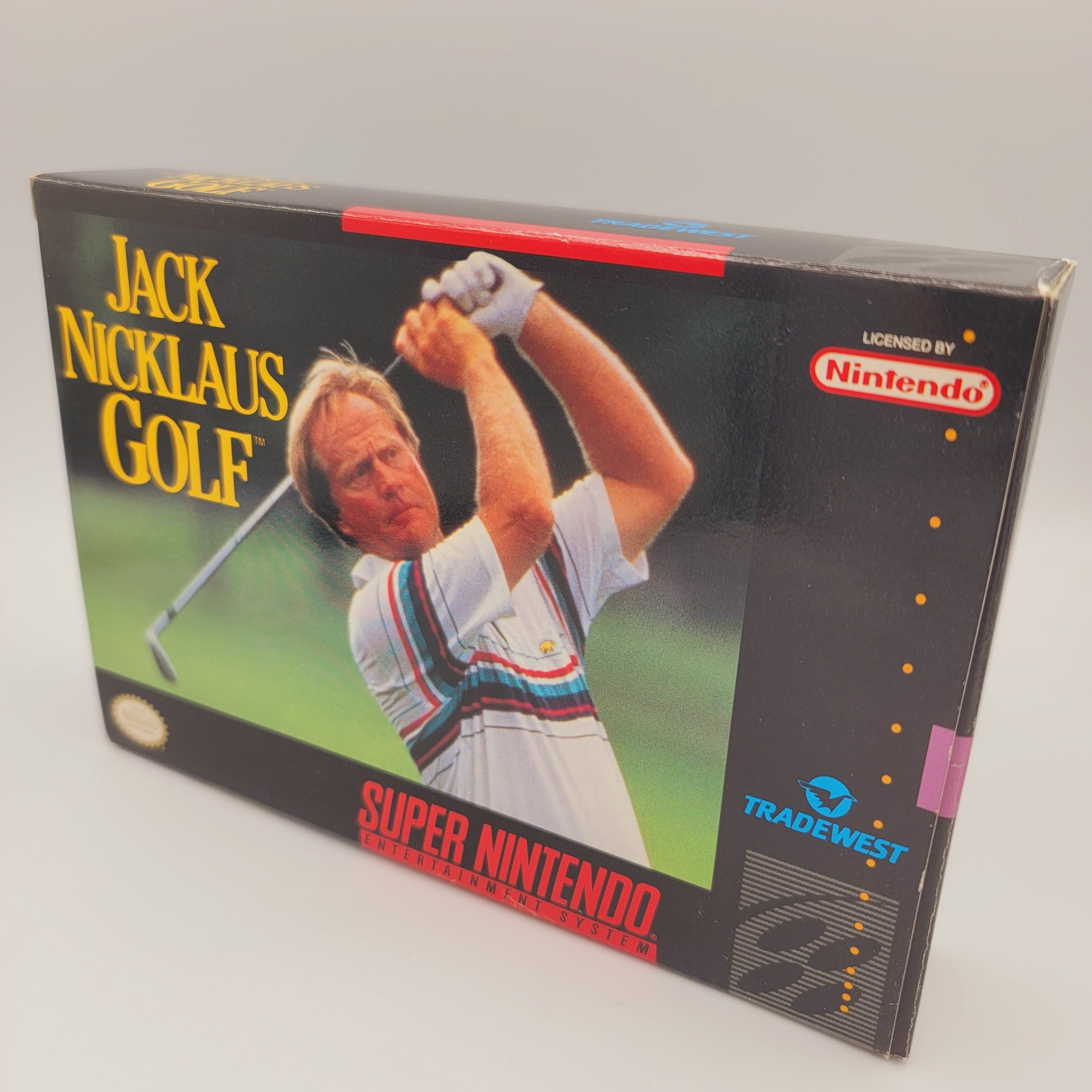 SNES - Jack Nicklaus Golf (Complete in Box / A / With Manual)