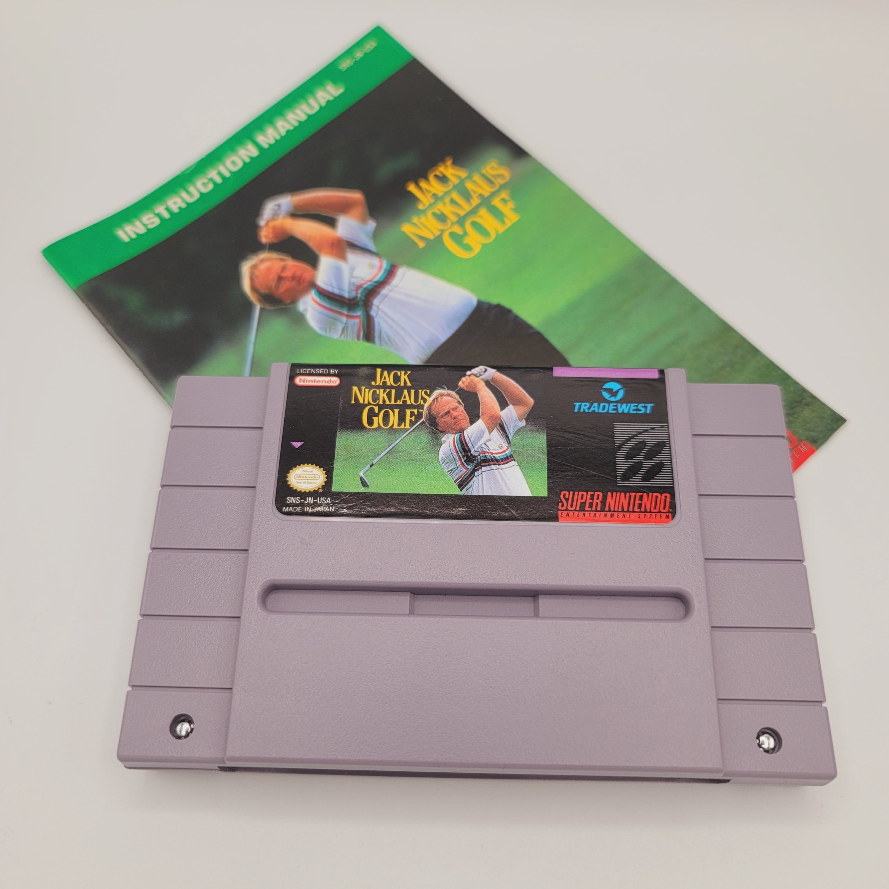 SNES - Jack Nicklaus Golf (Complete in Box / A / With Manual)