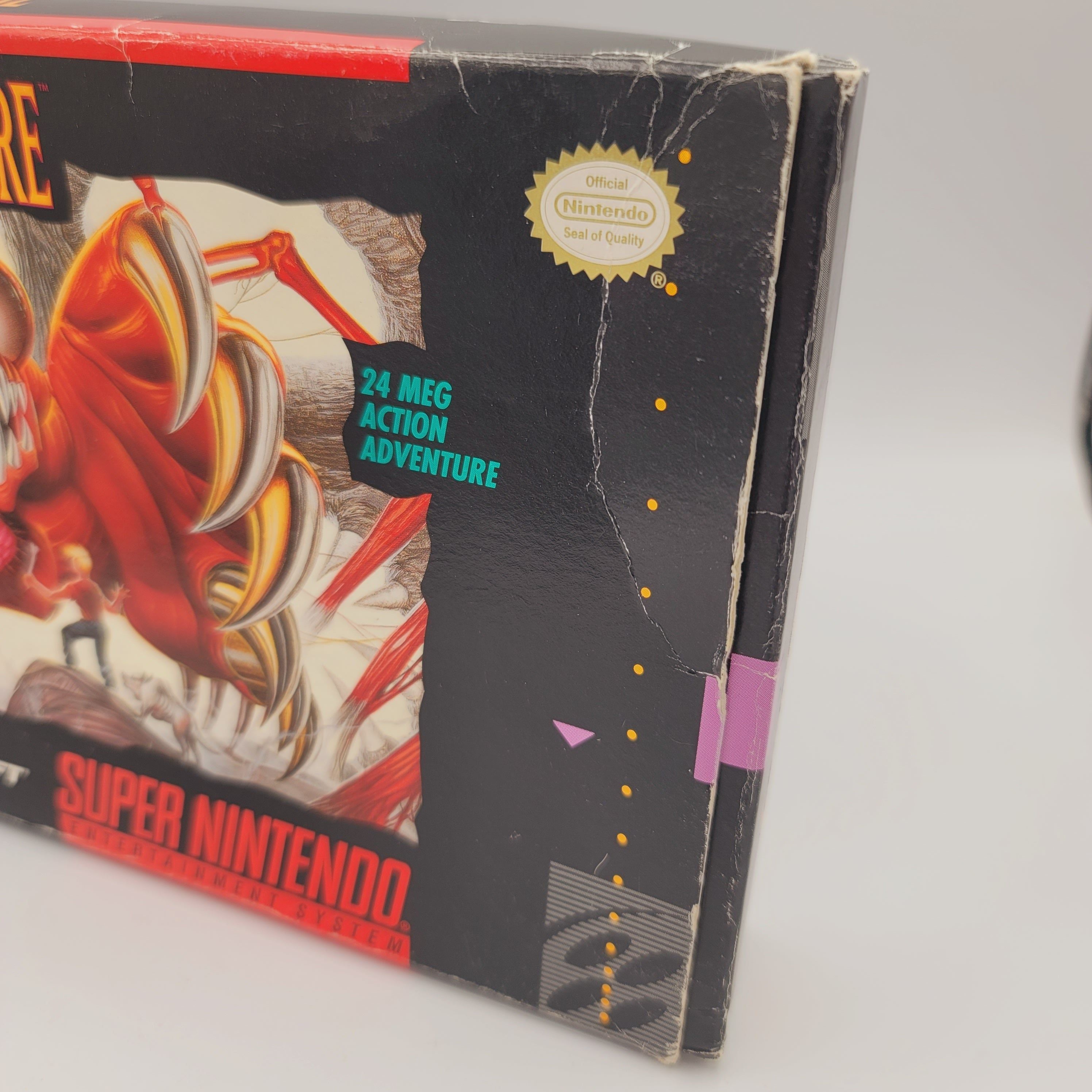 SNES - Secret of Evermore (Complete in Box / B / With Manual)