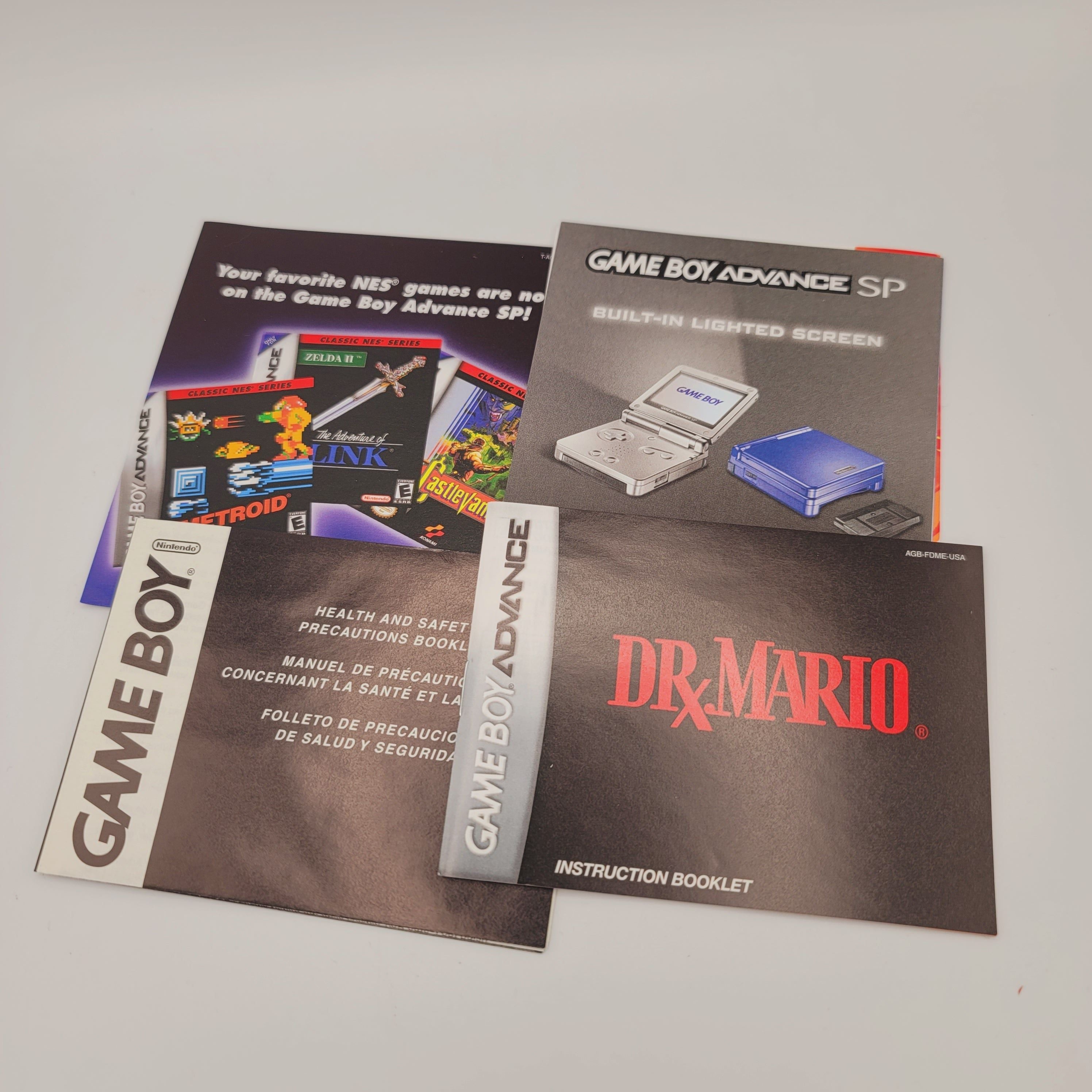 GBA - Classic Nes Series Dr. Mario (Complete in Box / A- / With Manual)