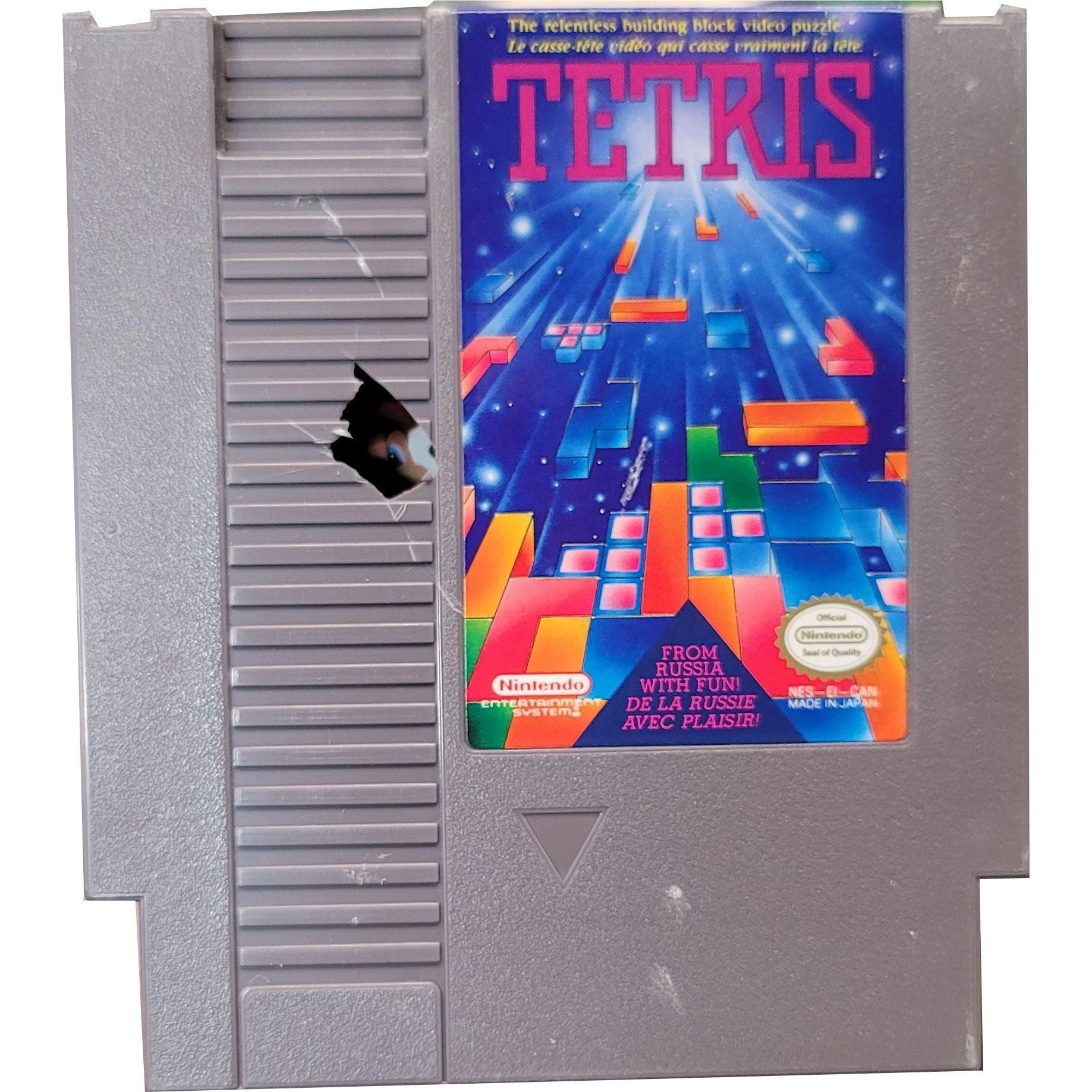 NES - Tetris (Damaged Cartridge)