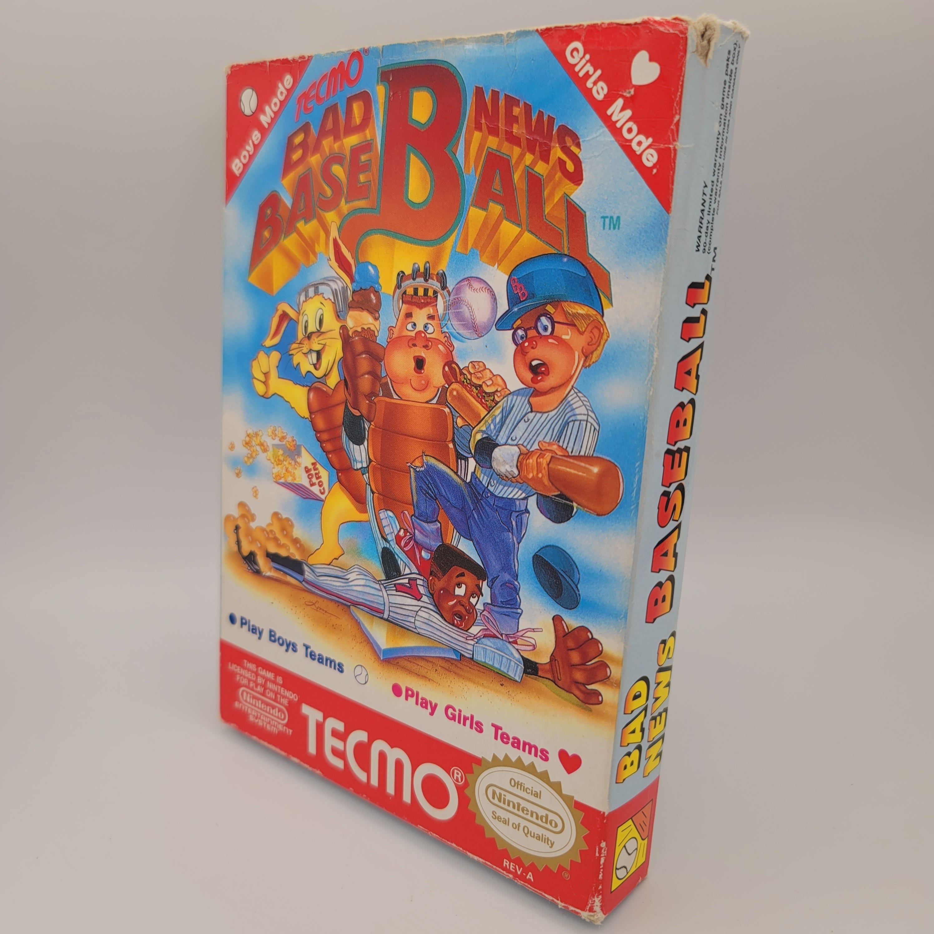 NES - Bad News Baseball (Complete in Box / B / With Manual)