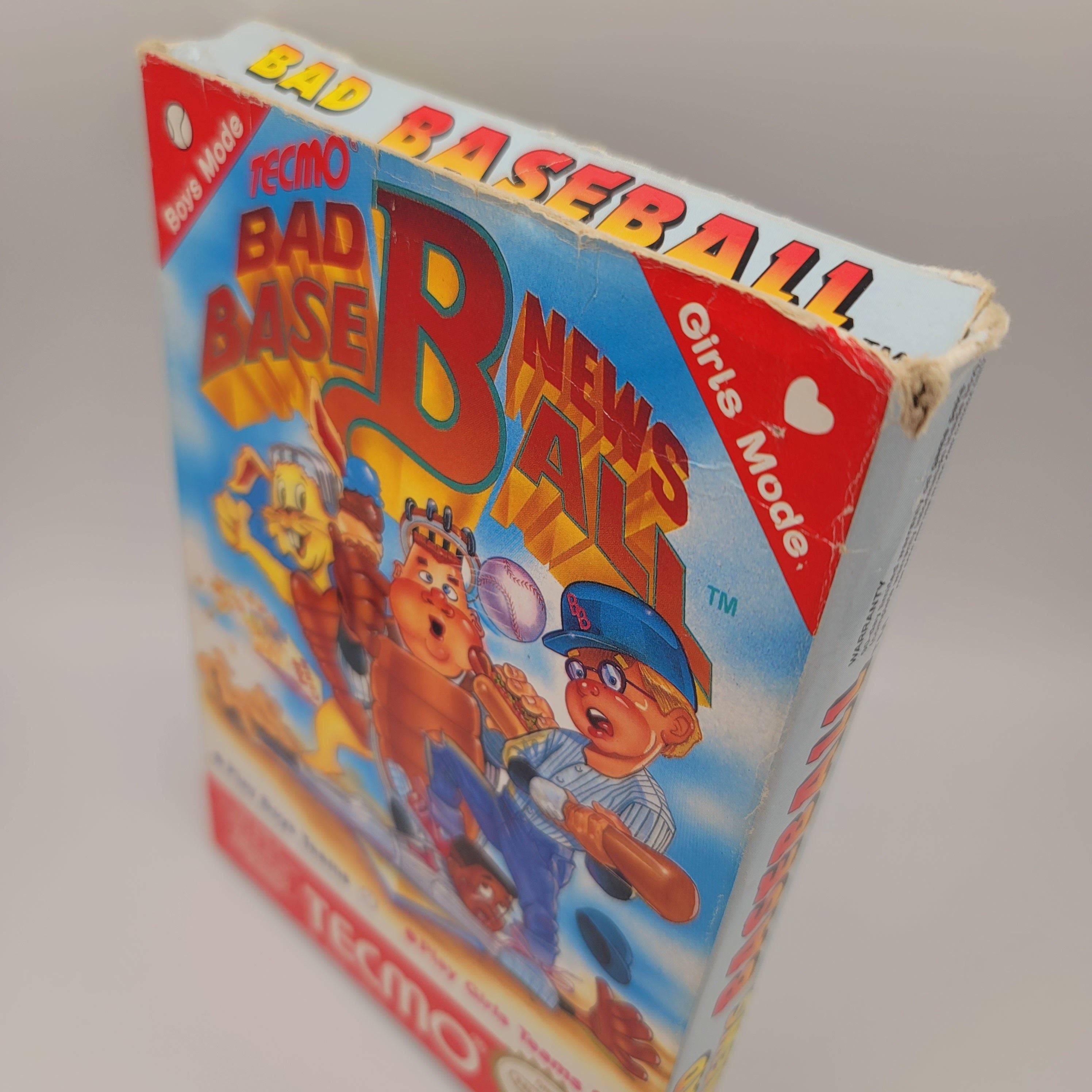 NES - Bad News Baseball (Complete in Box / B / With Manual)