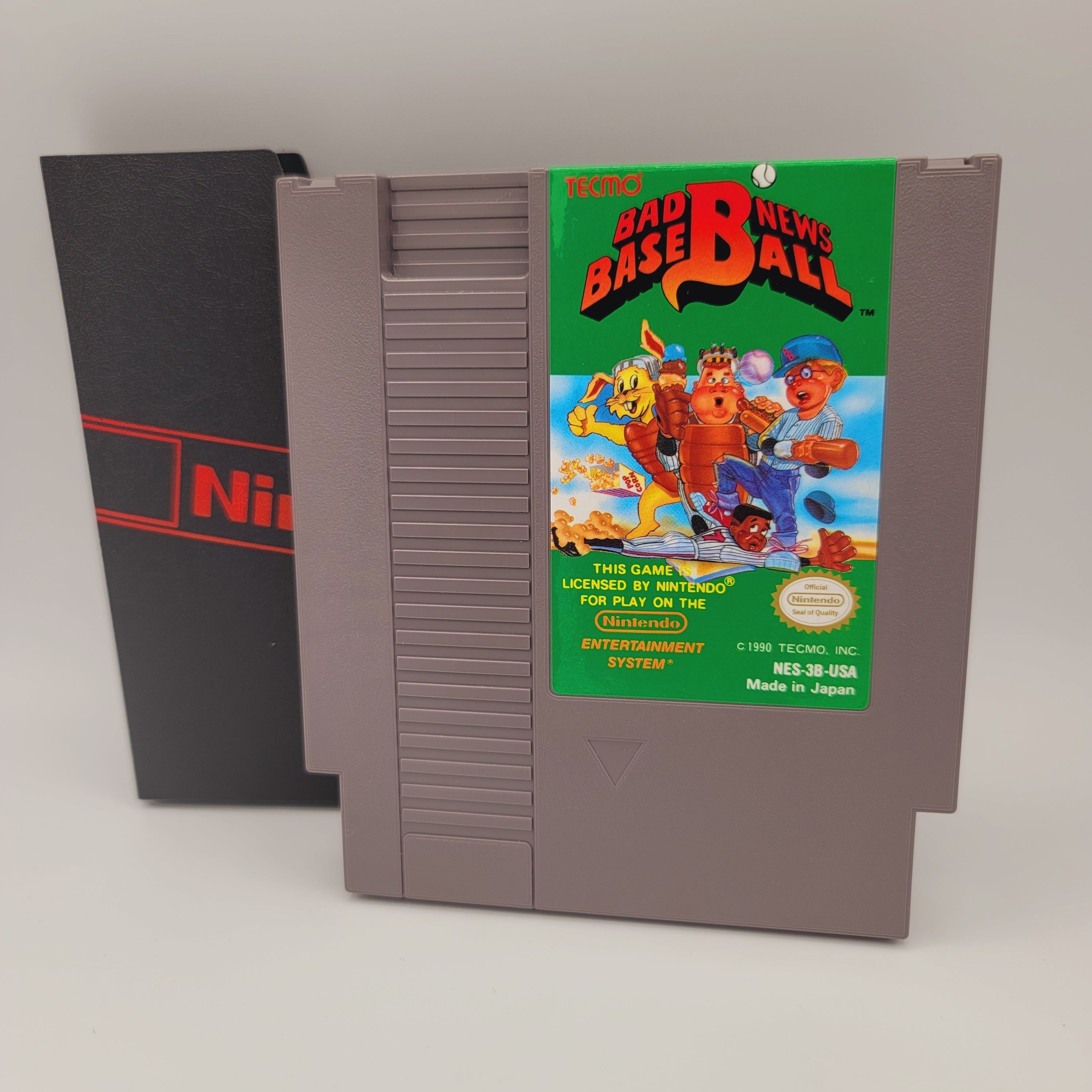 NES - Bad News Baseball (Complete in Box / B / With Manual)