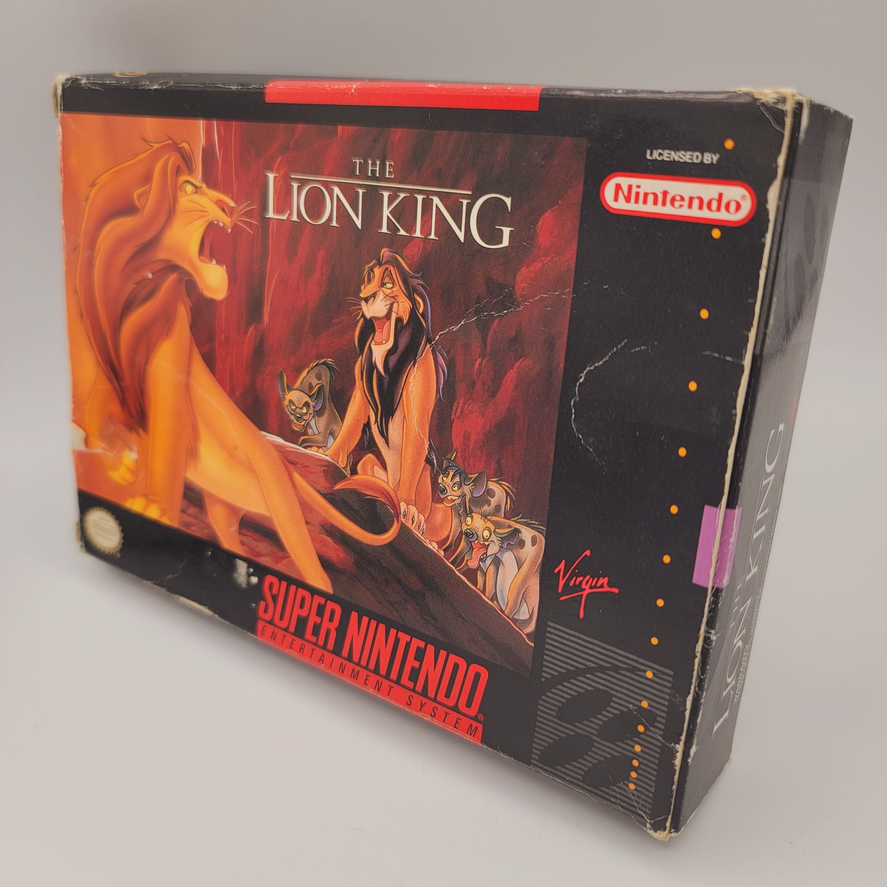 SNES - Le Roi Lion (Complet en Boite)