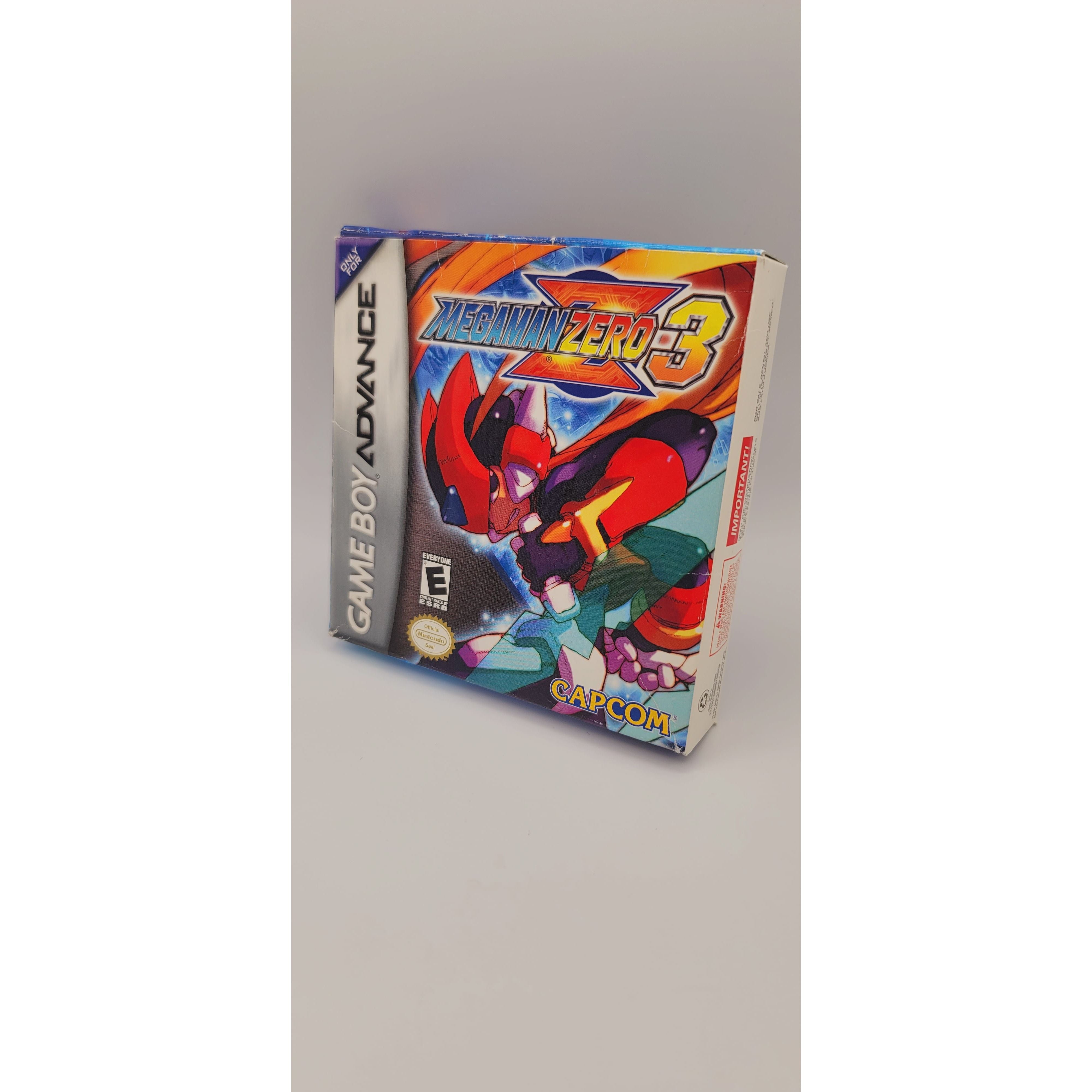 GBA - Mega Man Zero 3 (Complete in Box / A- / With Manual)