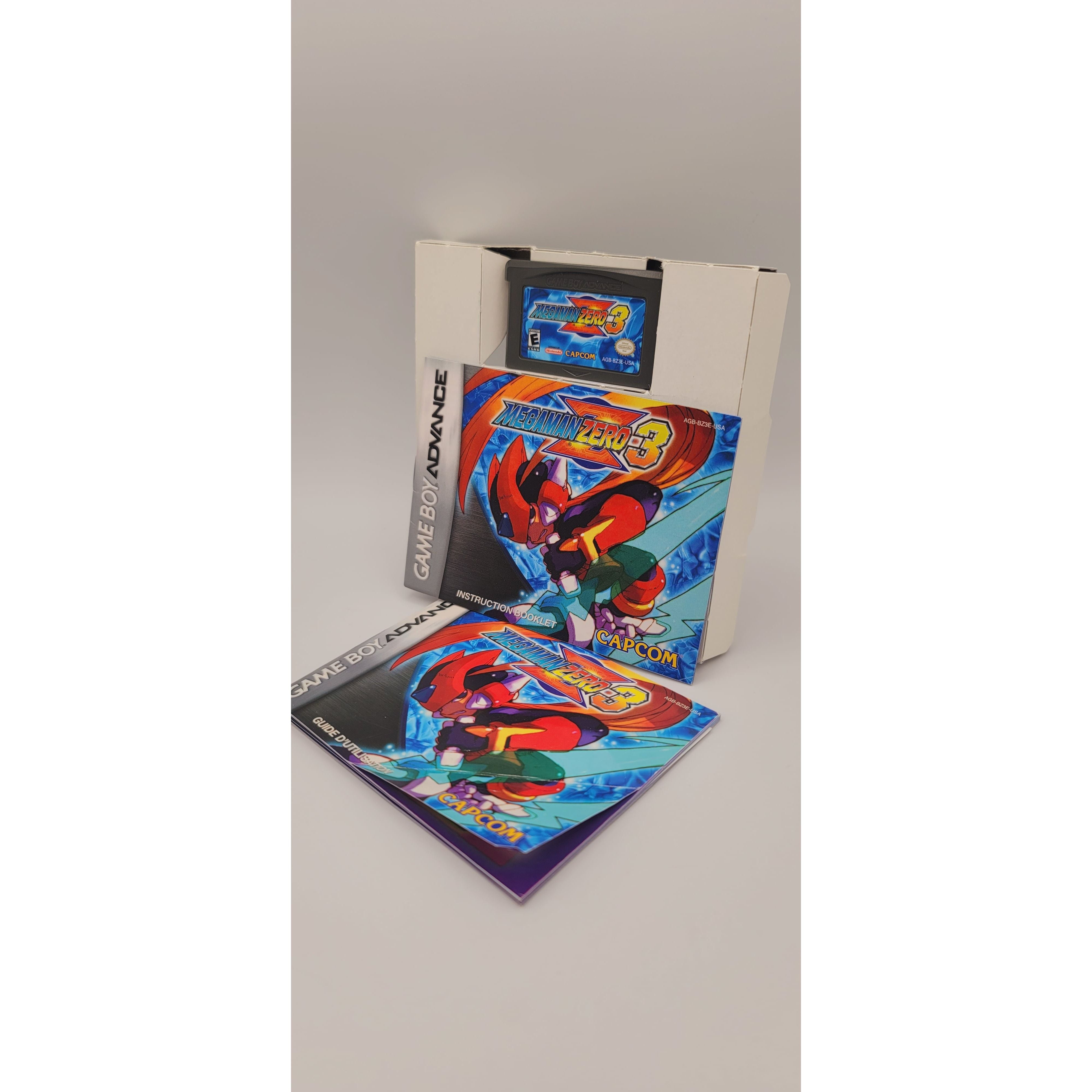 GBA - Mega Man Zero 3 (Complete in Box / A- / With Manual)