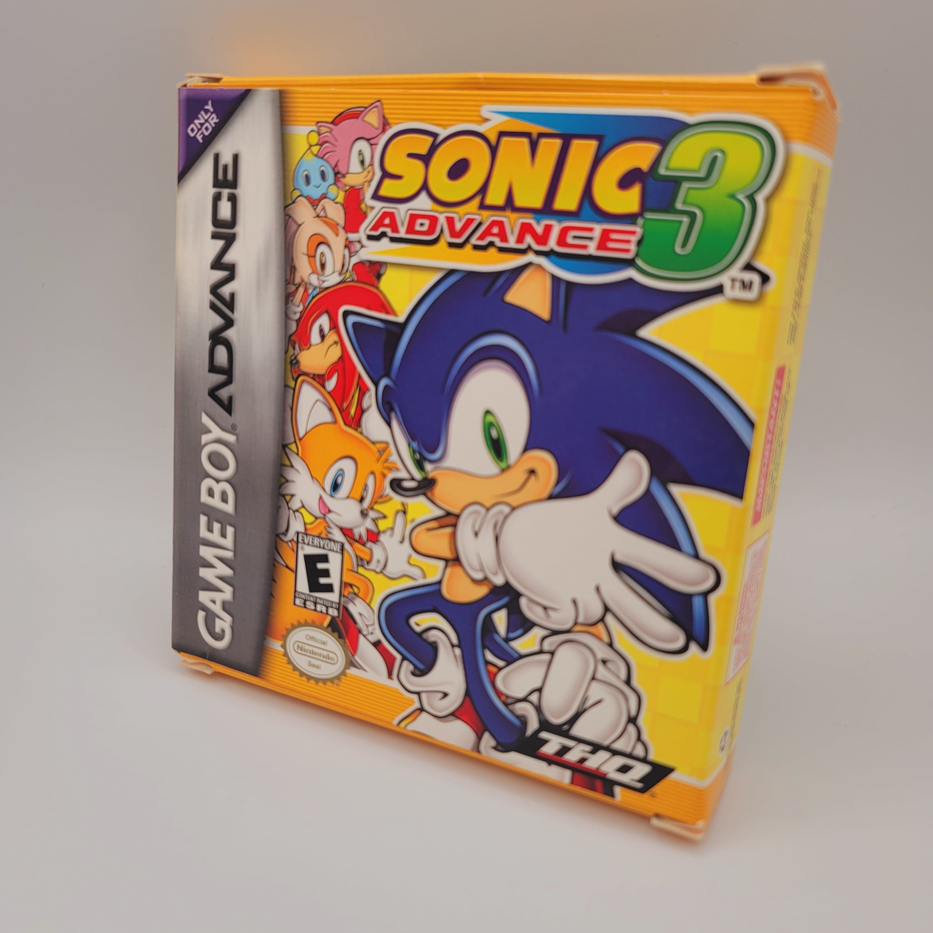 GBA - Sonic Advance 3 (Complete in Box / A / With Manual)