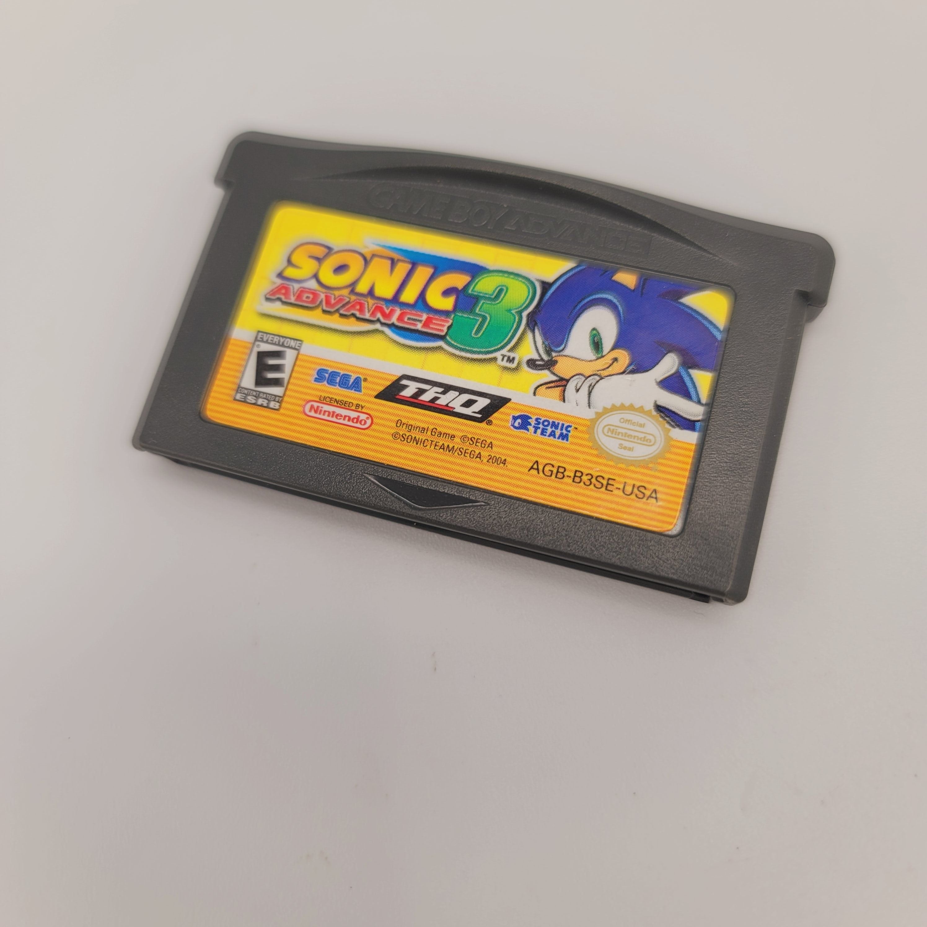 GBA - Sonic Advance 3 (Complete in Box / A / With Manual)