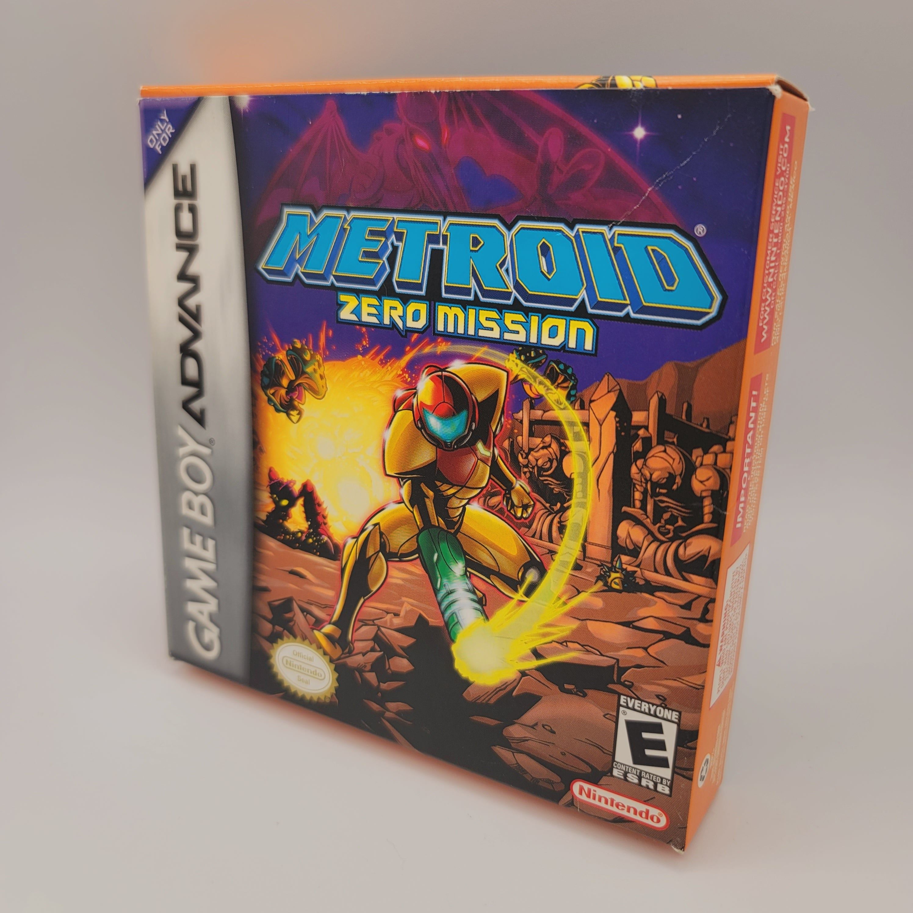 GBA - Metroid Zero Mission (Complet en Boite / A / Avec Manuel)