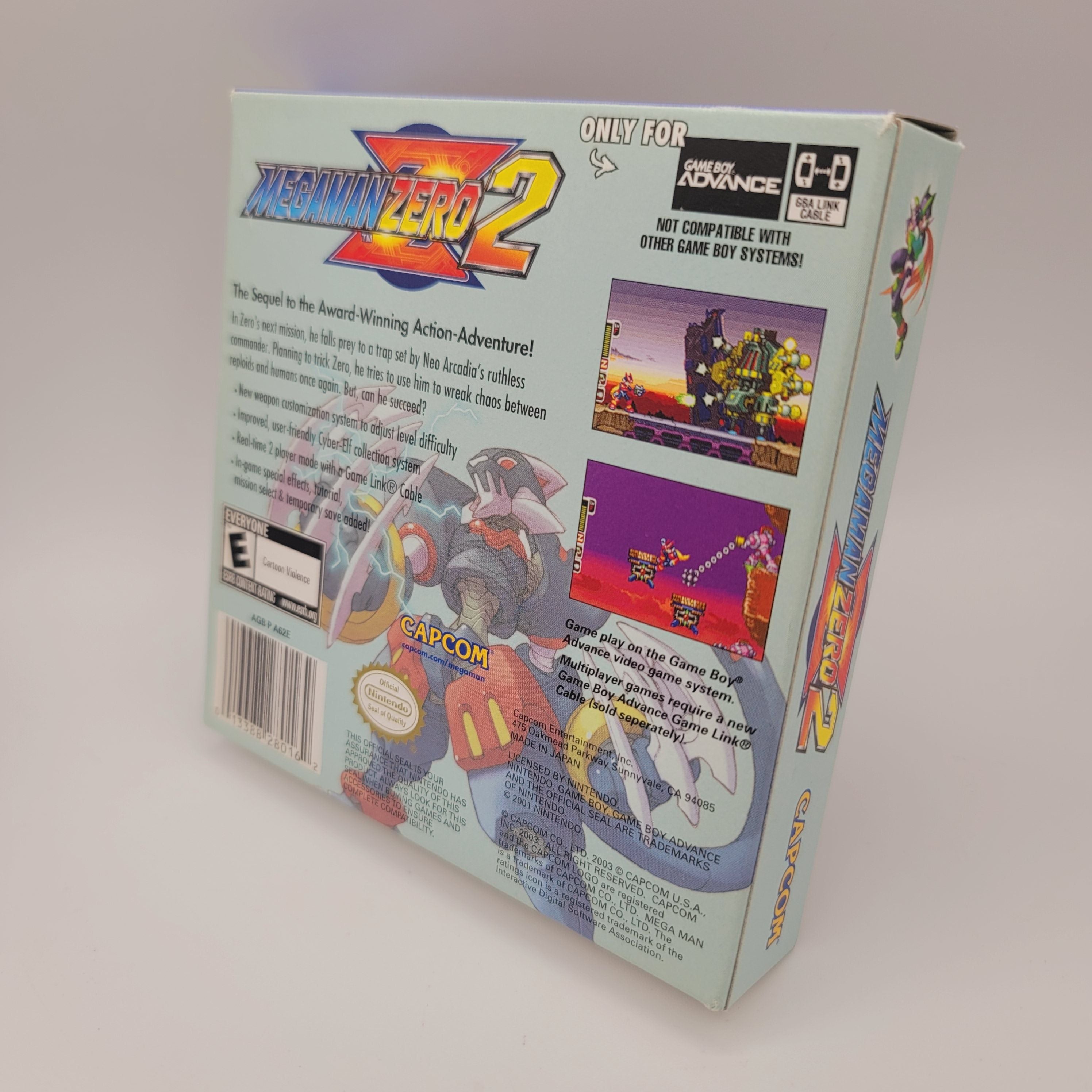 GBA - Mega Man Zero 2 (Complete in Box / A+ / With Manual)