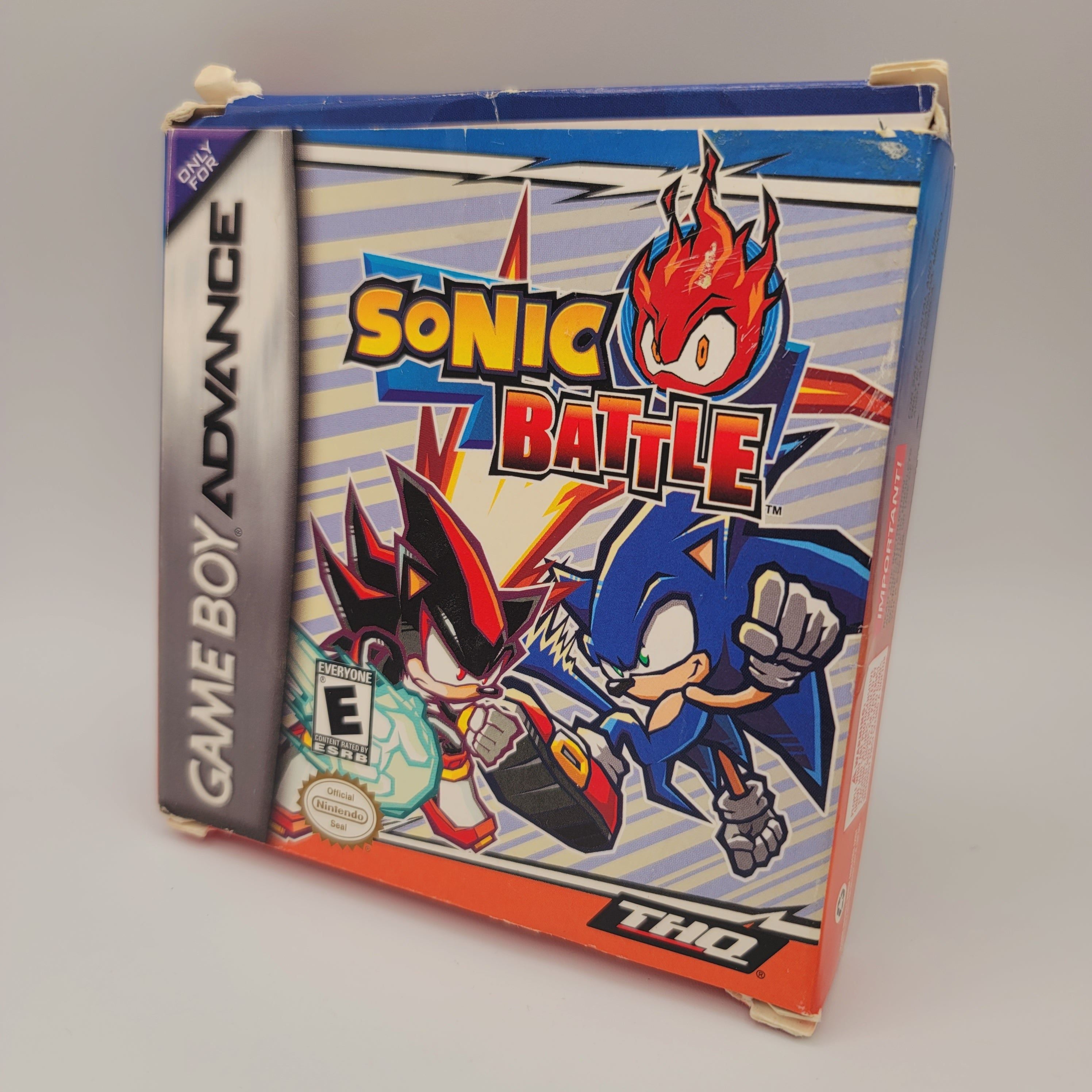 GBA - Sonic Battle (complet dans la boîte)