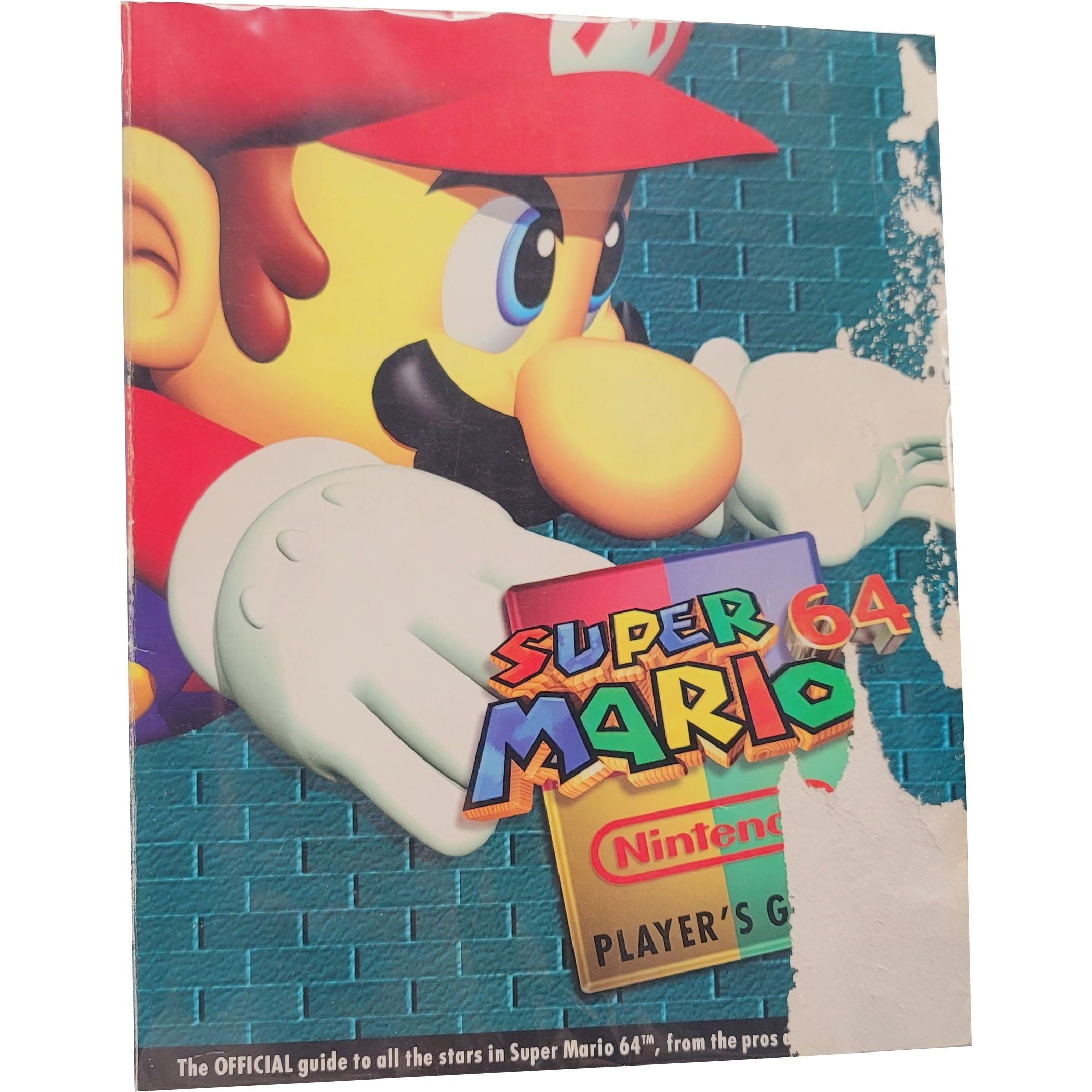 Super Mario 64 Nintendo Player's Guide (Worn Cover)