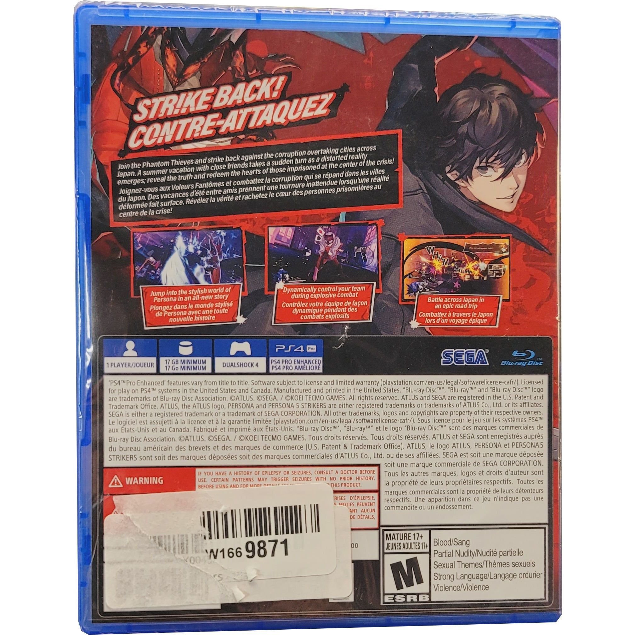 PS4 - Persona 5 Strikers (Sealed)