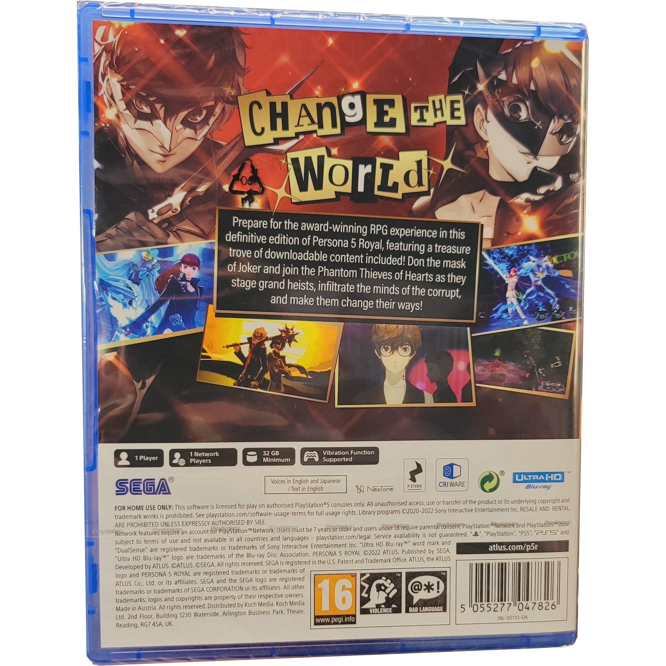 PS5 - Persona 5 Royal (Sealed / PAL)