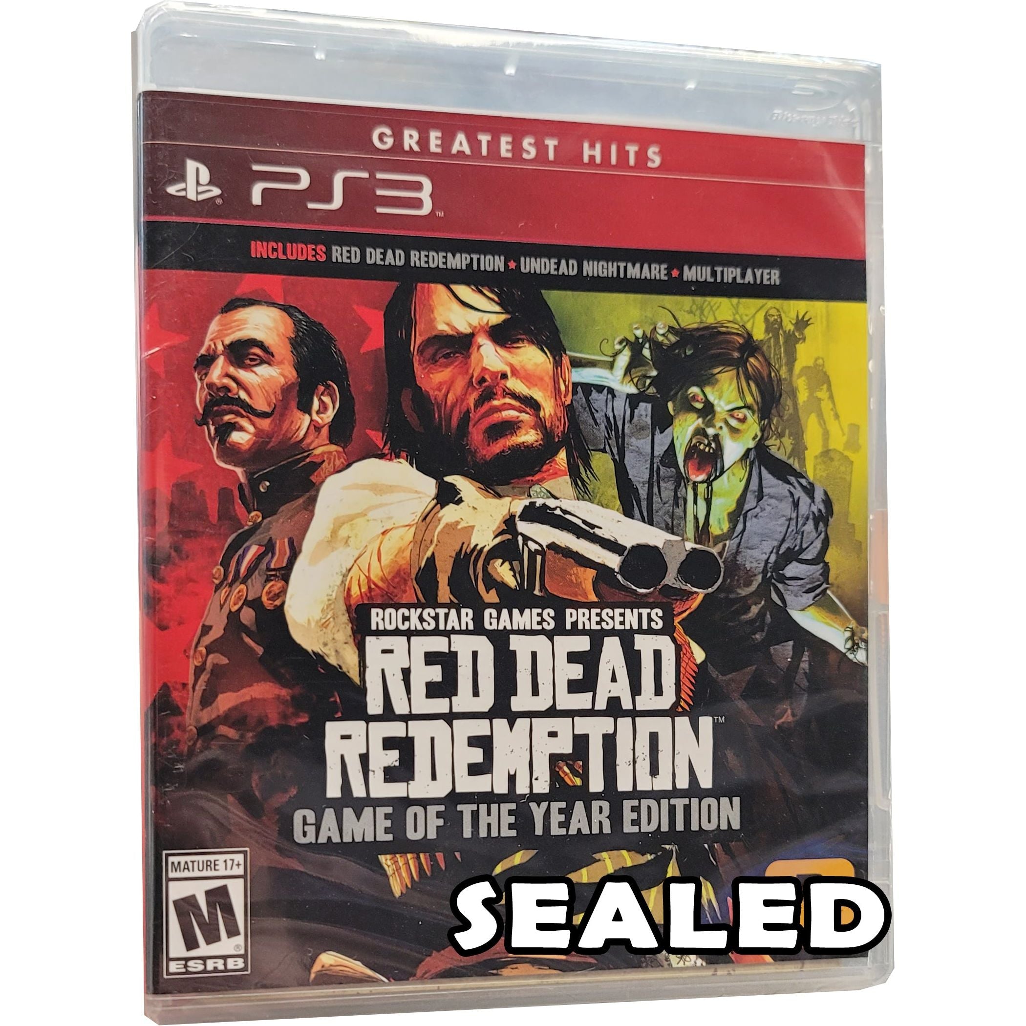 PS3 - Red Dead Redemption Game of the Year Edition (Sealed / Greatest Hits)