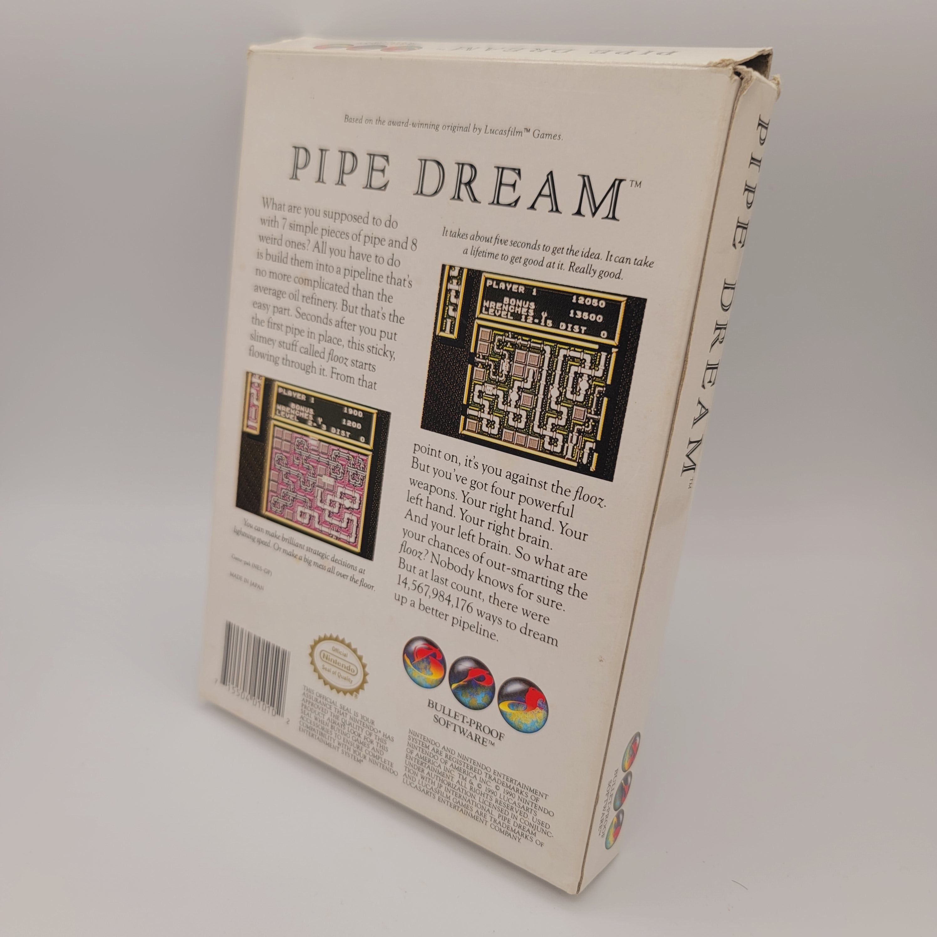 NES - Pipe Dream (Complete in Box / A / With Manual)