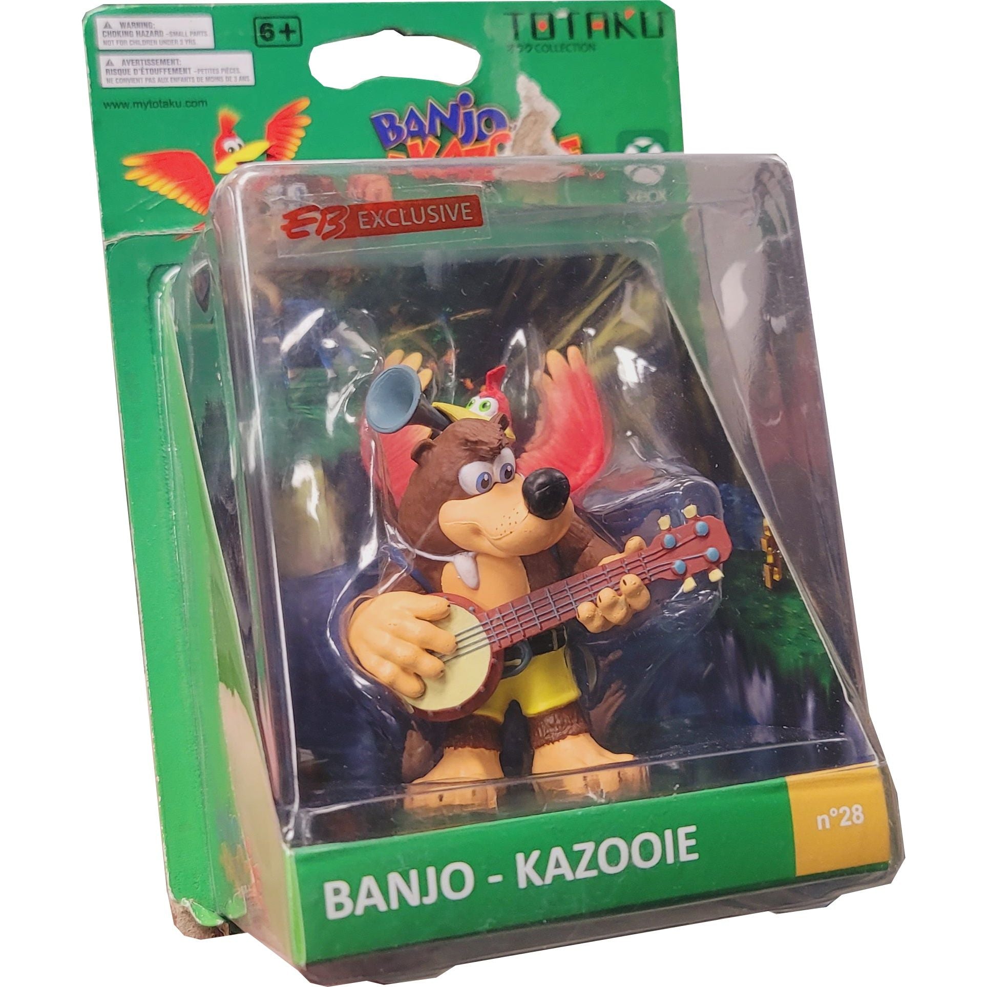 TOTAKU Banjo-Kazooie Figure - Worn Box