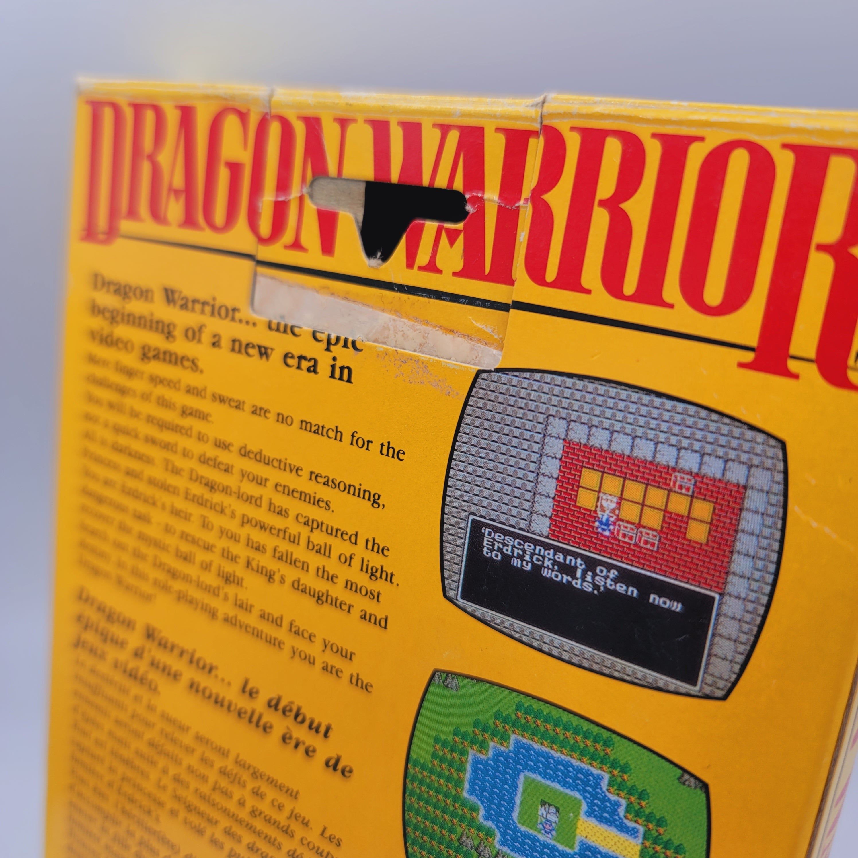 NES - Dragon Warrior (complet en boîte)