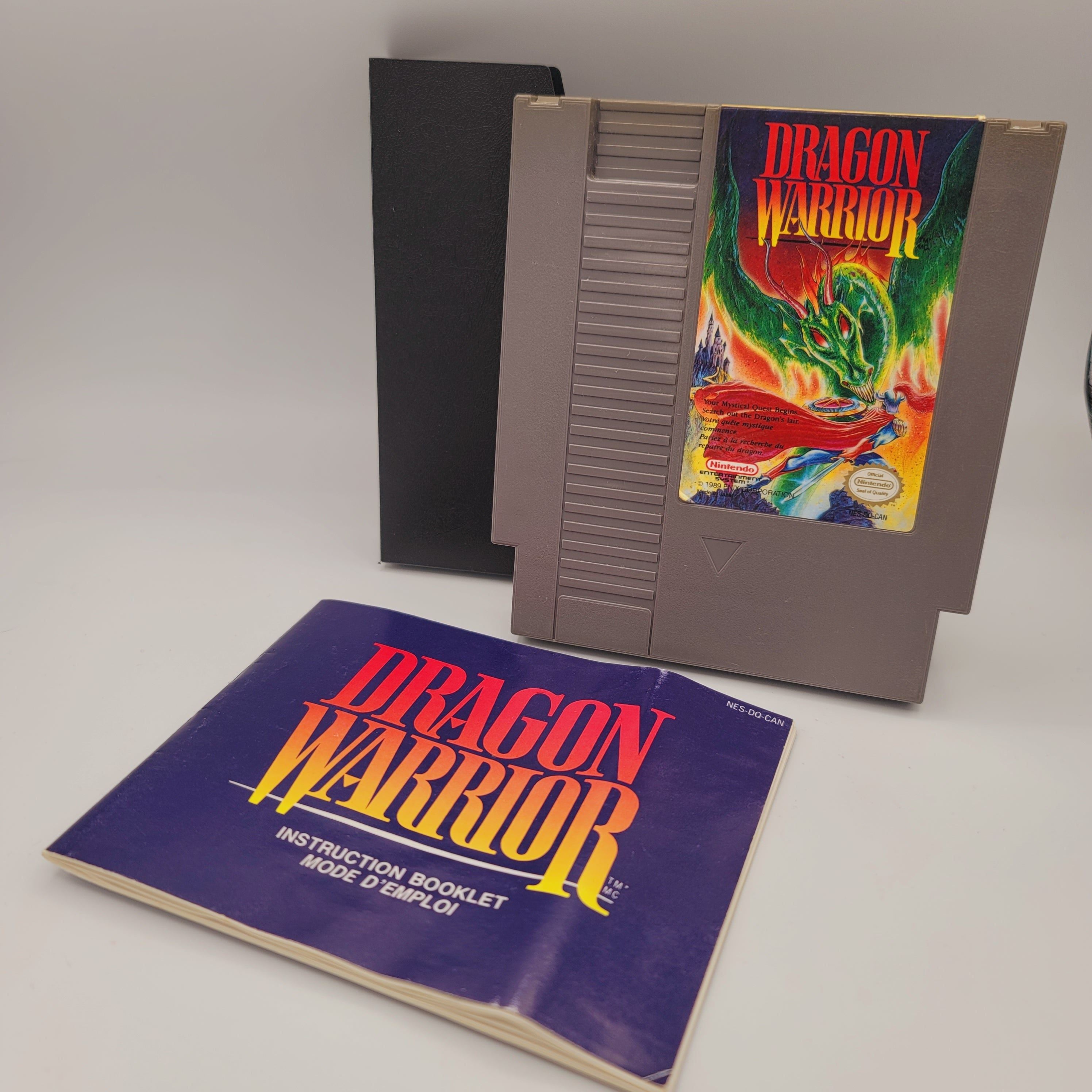 NES - Dragon Warrior (complet en boîte)