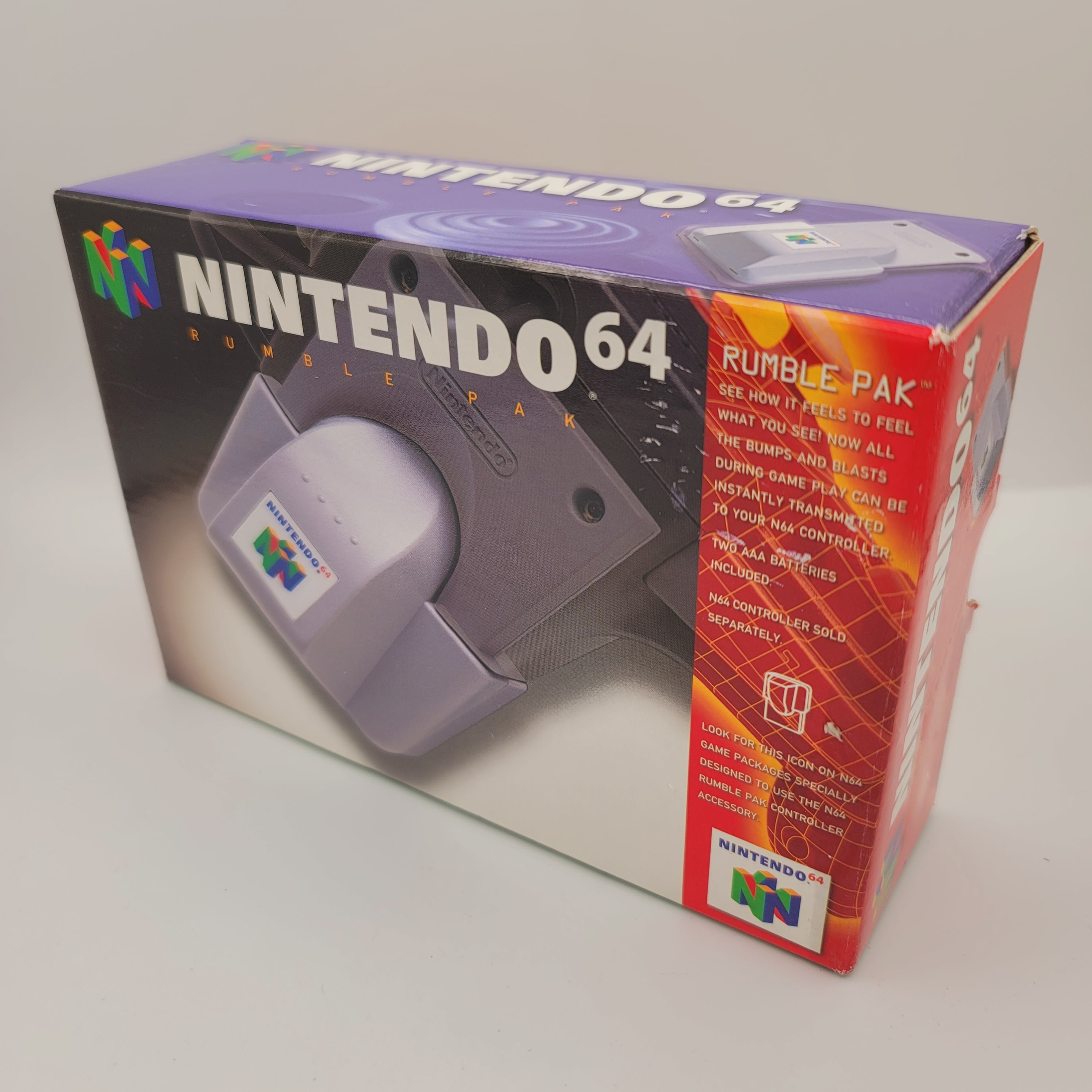 Nintendo 64 Rumble Pak (Complete in Box)