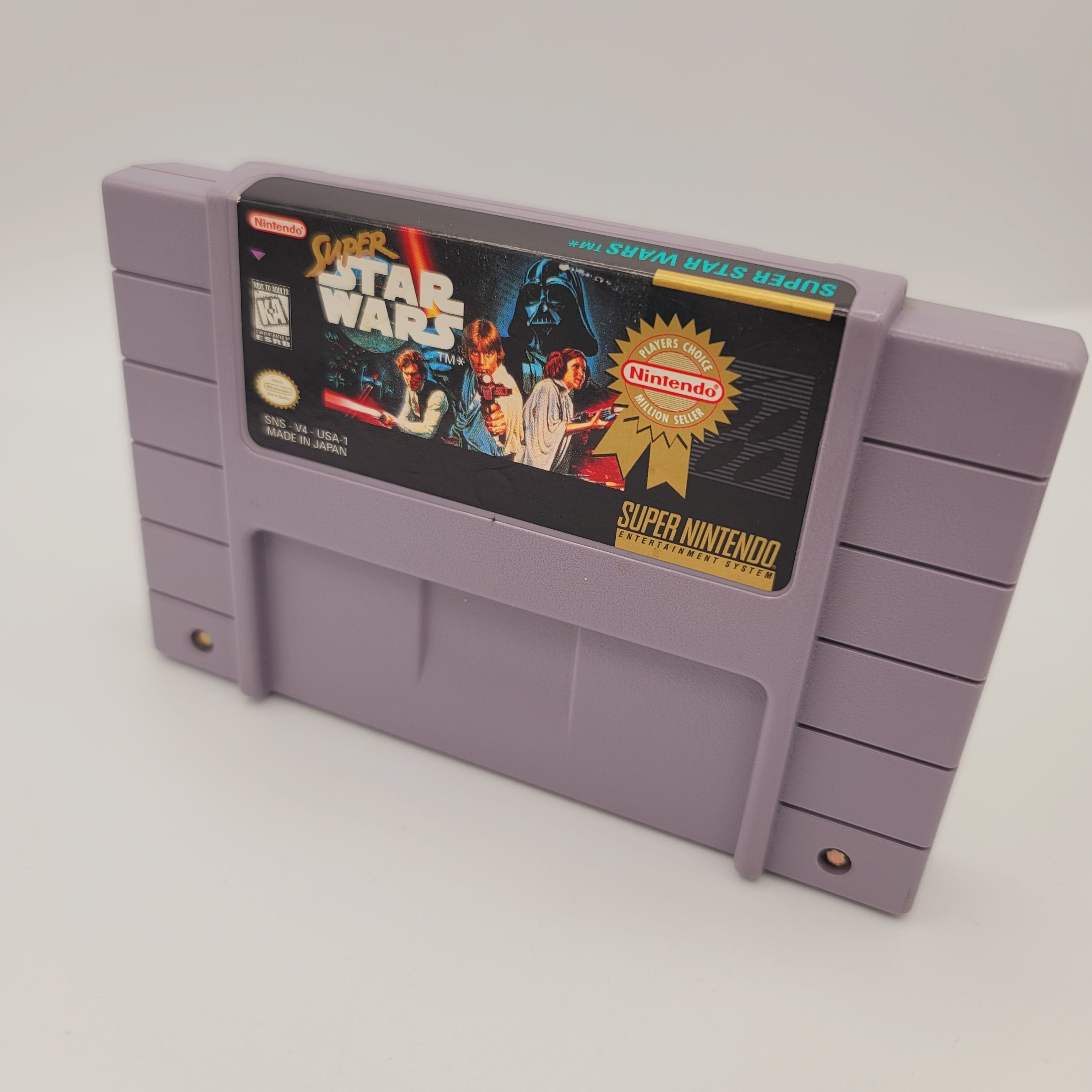 SNES - Super Star Wars (Complete in Box / Grade C+  / No Manual)