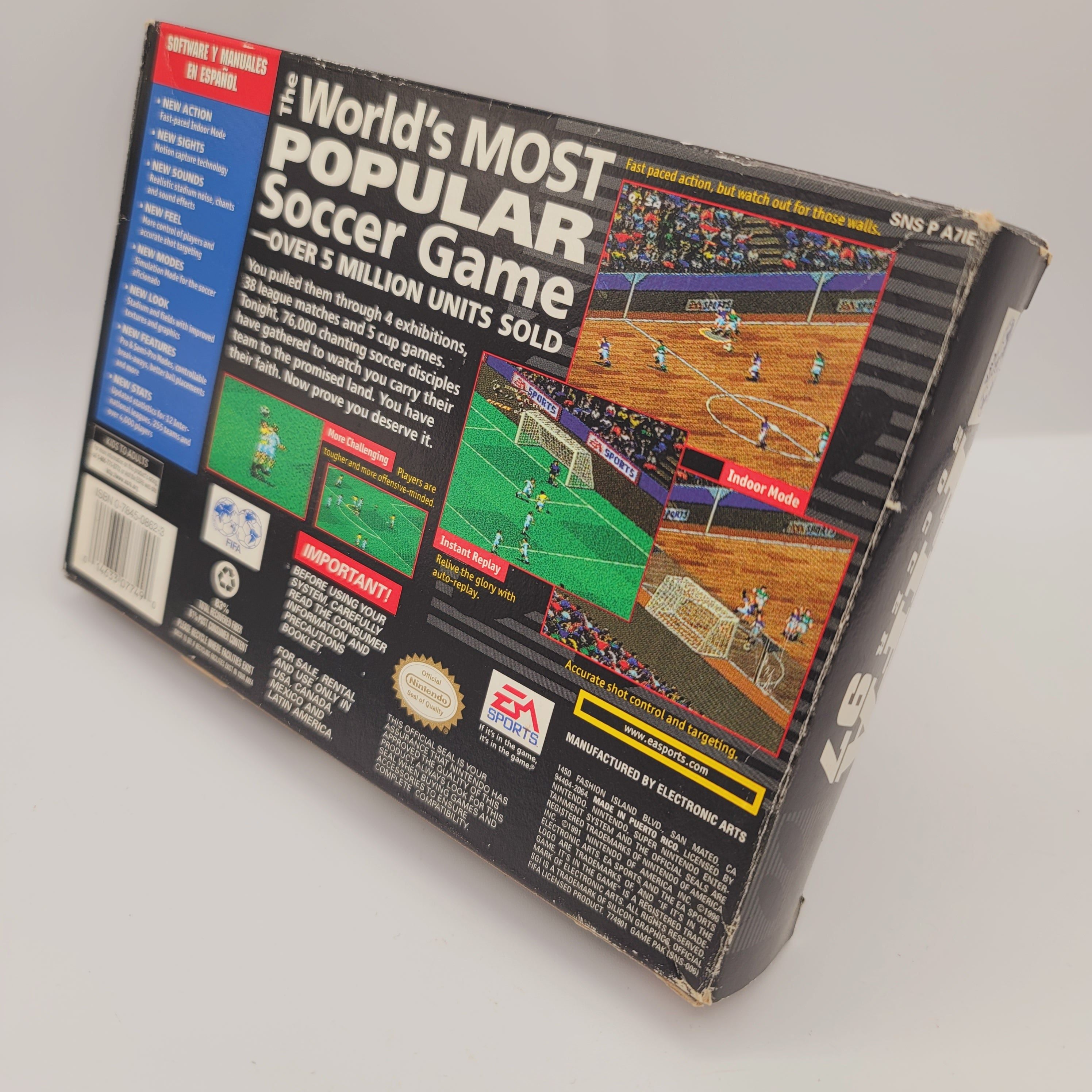 SNES - FIFA Soccer 97 (Complete in Box / B+ / With Manual)