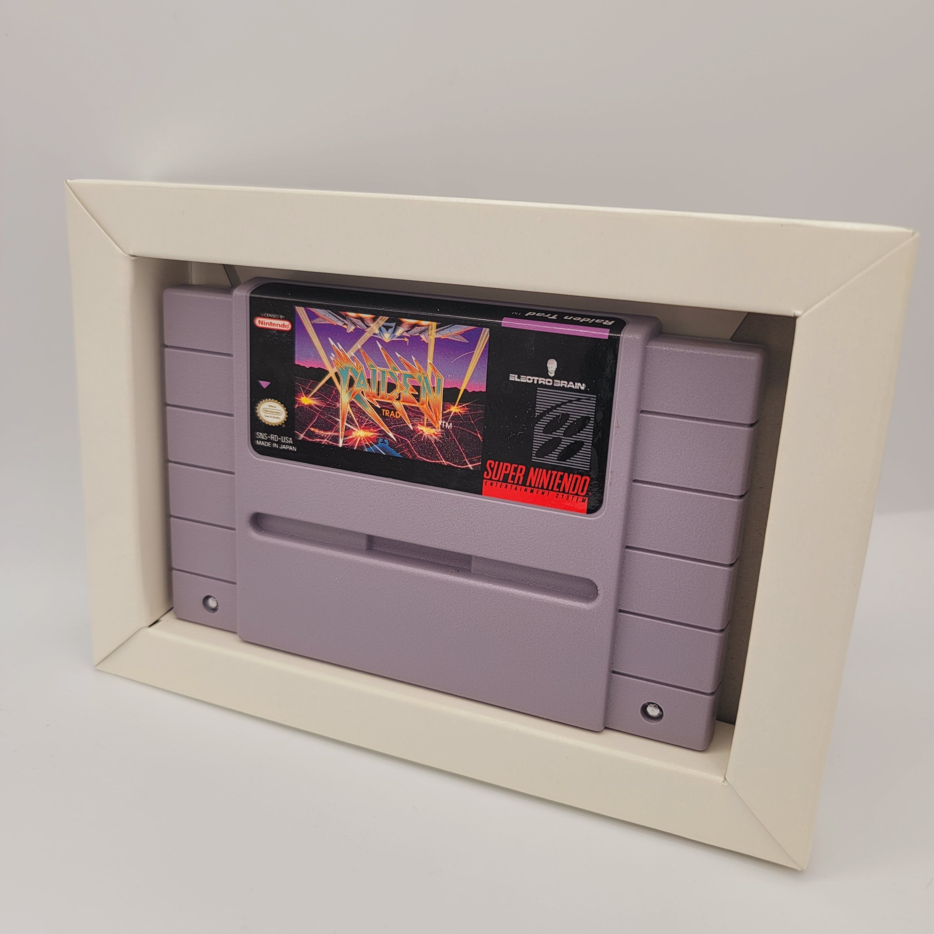 SNES - Raiden TRAD (Complete in Box / B / No Manual)