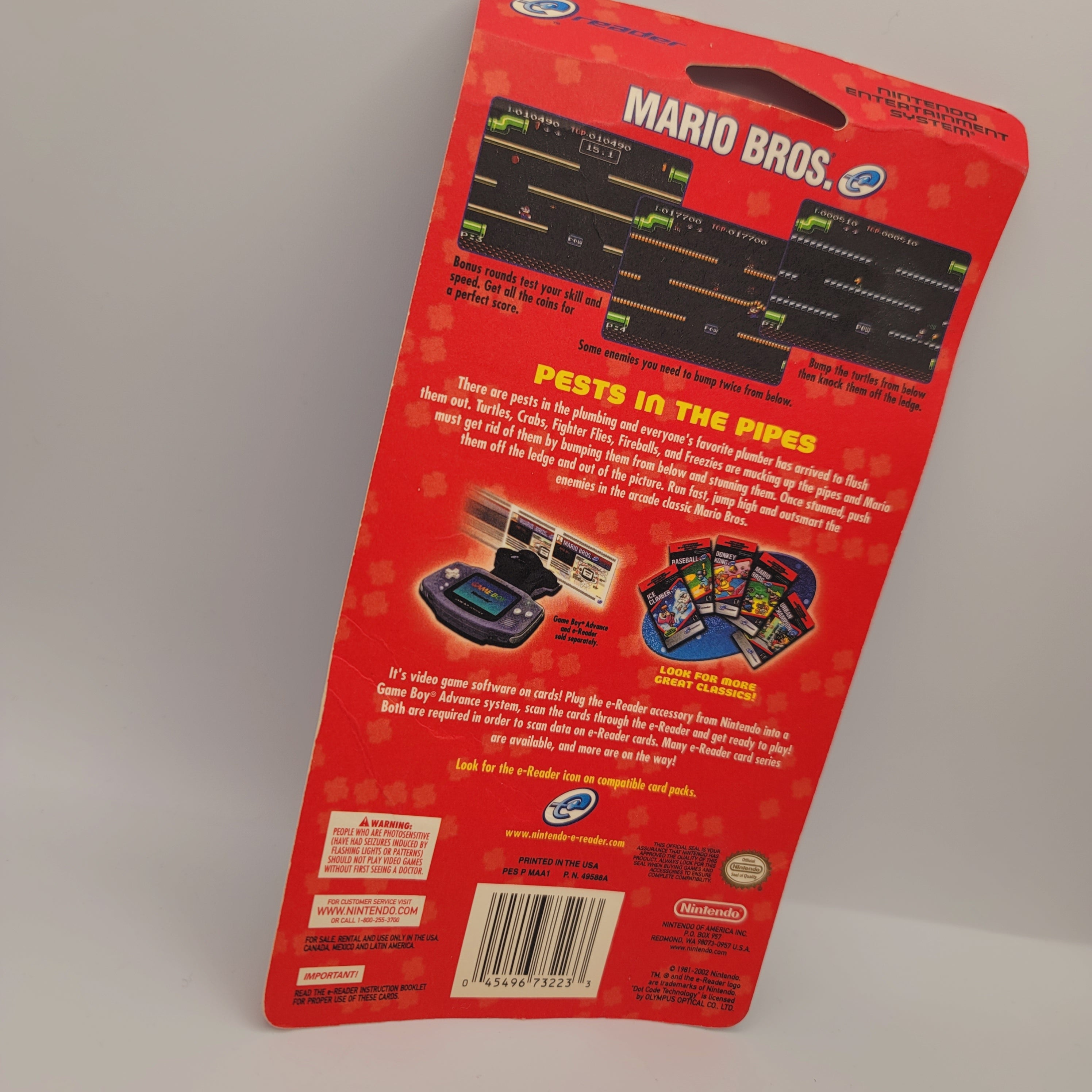 e-Reader - Mario Bros. (With Package)