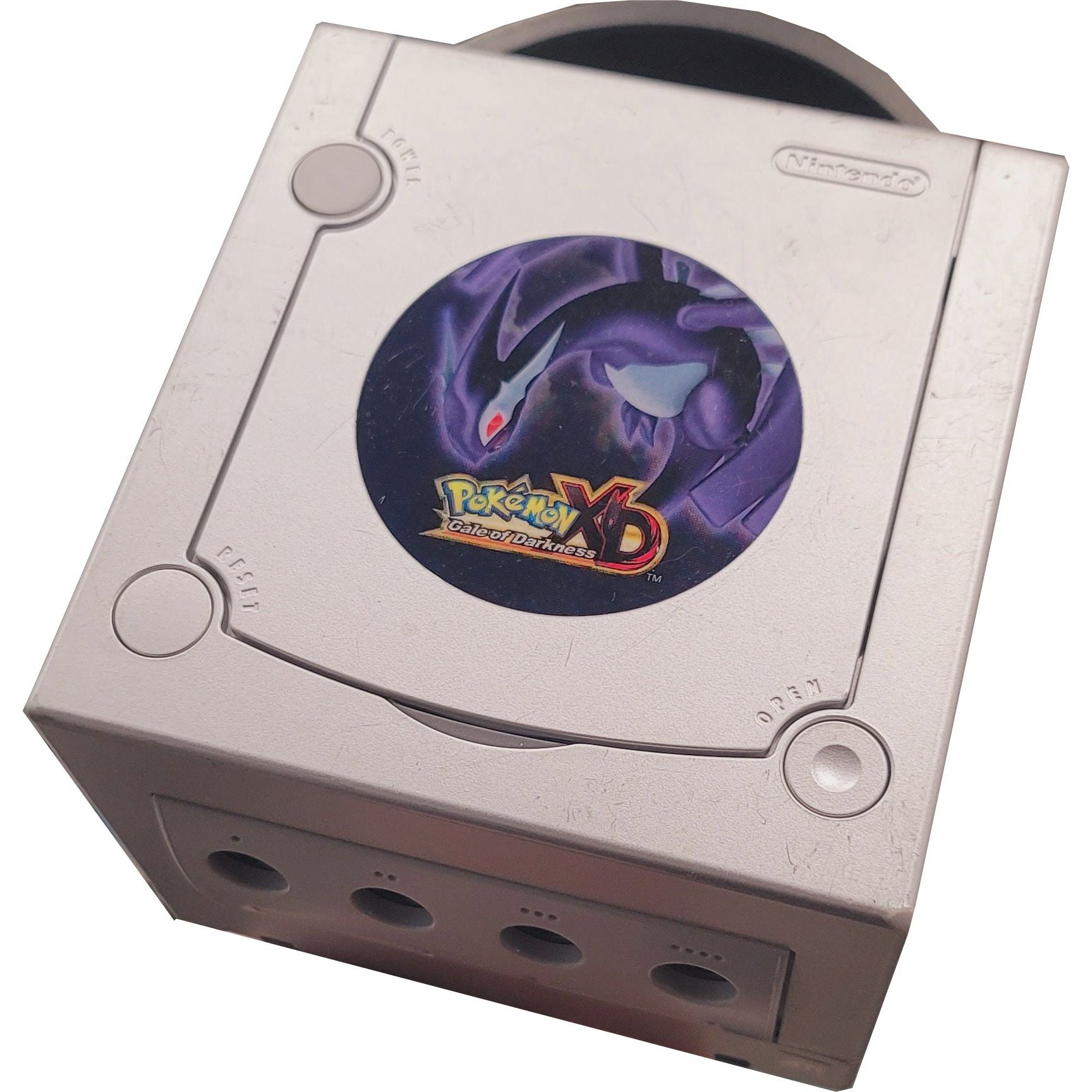 Nintendo Game Cube System - Pokemon Gale of Darkness Silver Edition