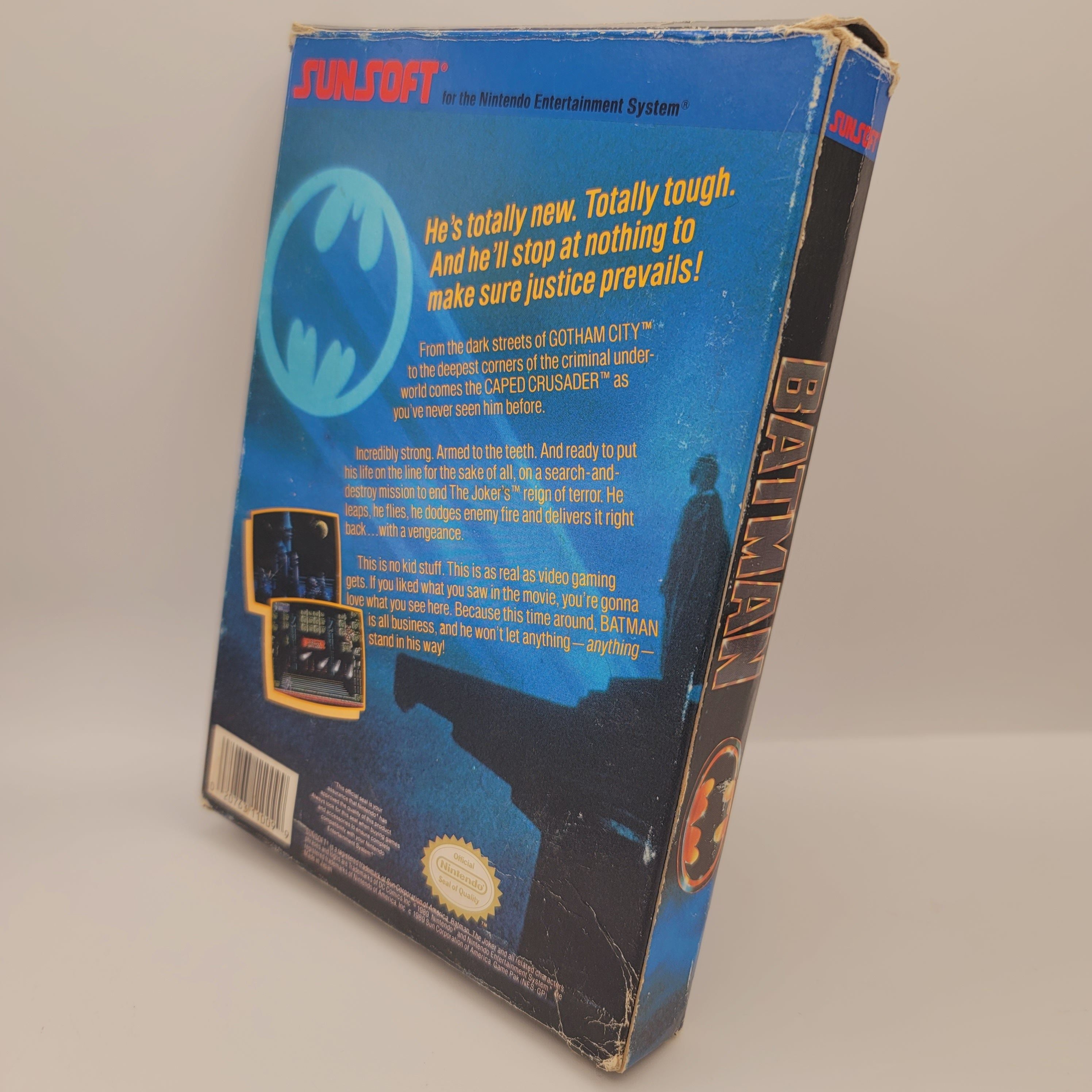 NES - Batman The Video Game (Complete in Box / B- / No Manual)