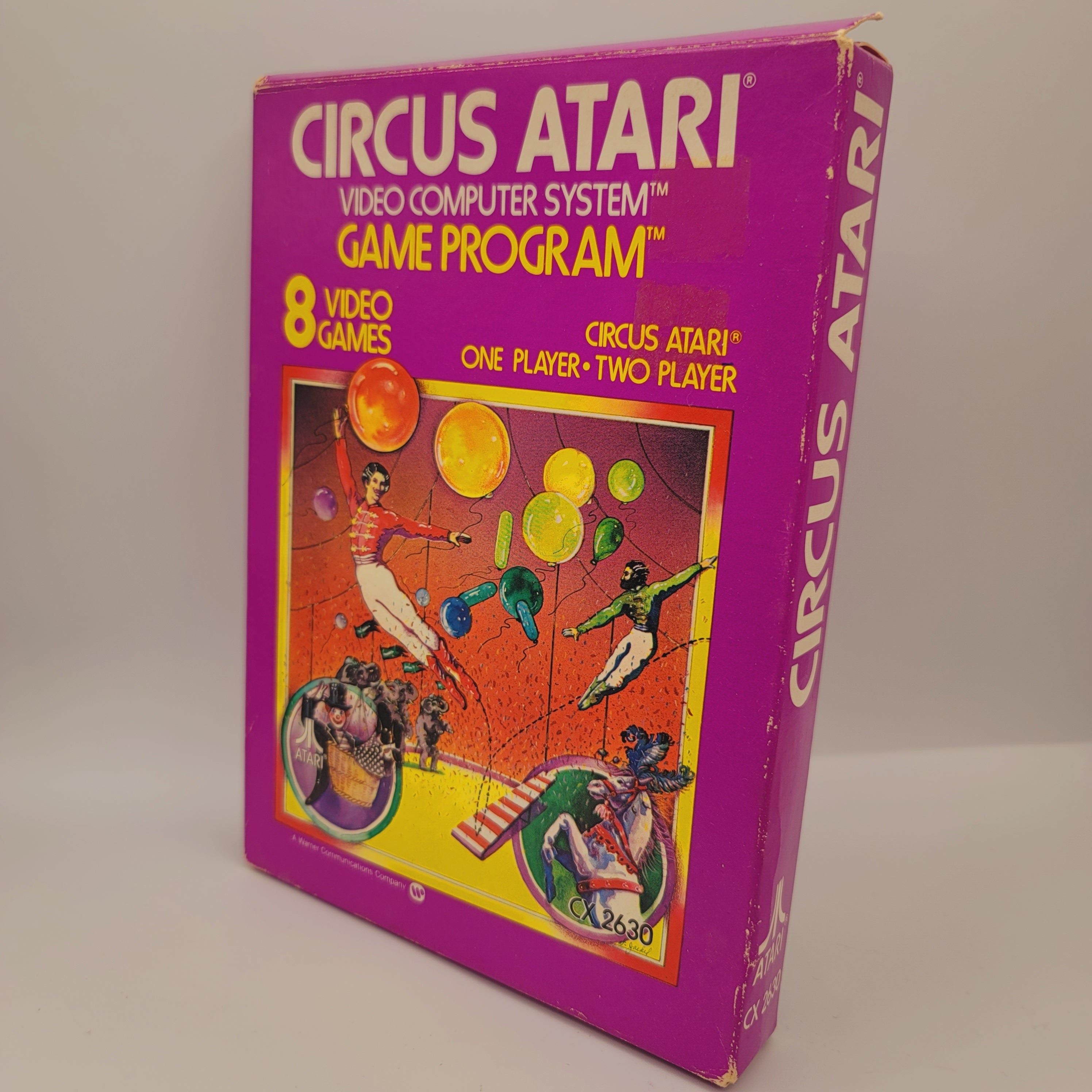 Atari 2600 - Circus Atari (Complete in Box)