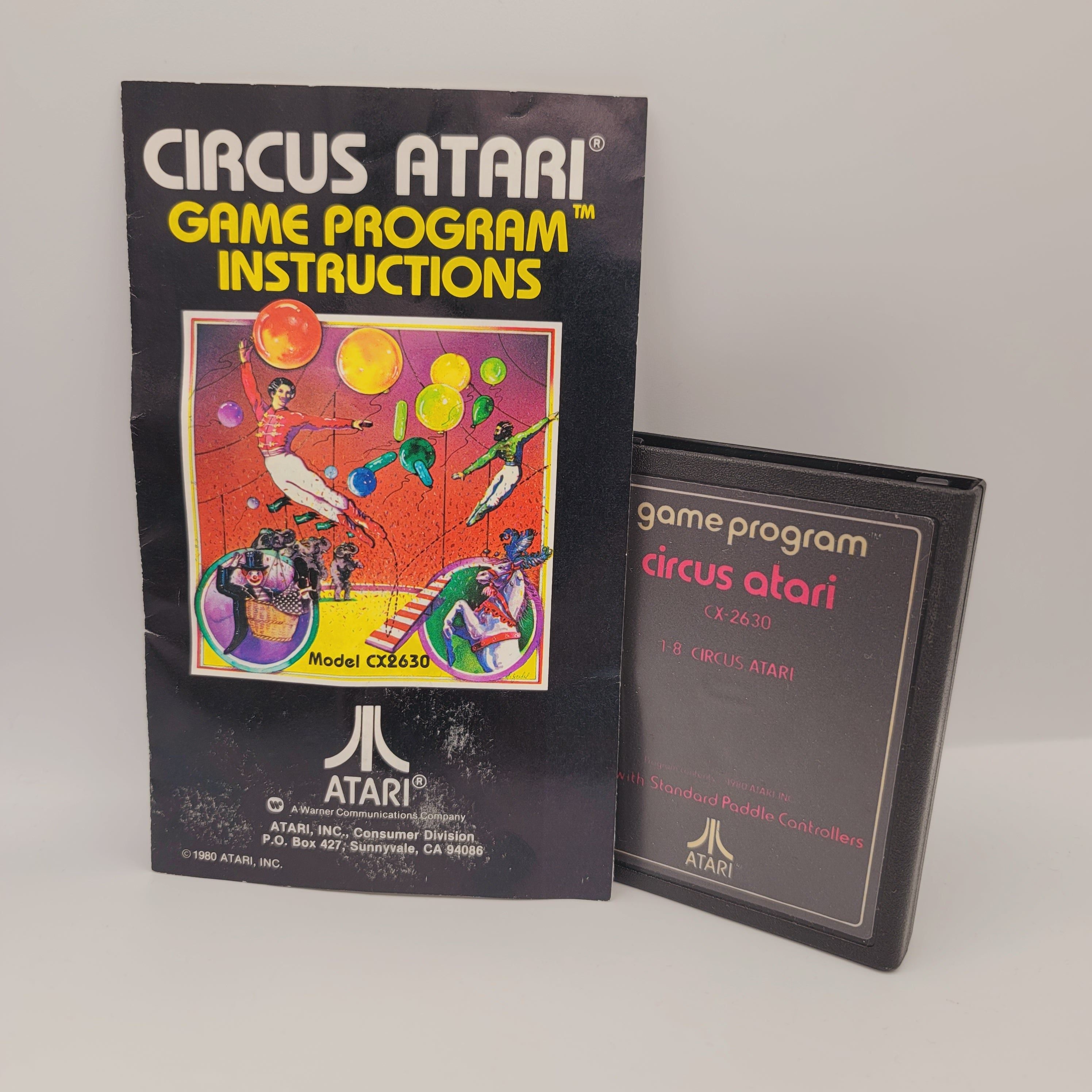 Atari 2600 - Circus Atari (Complete in Box)