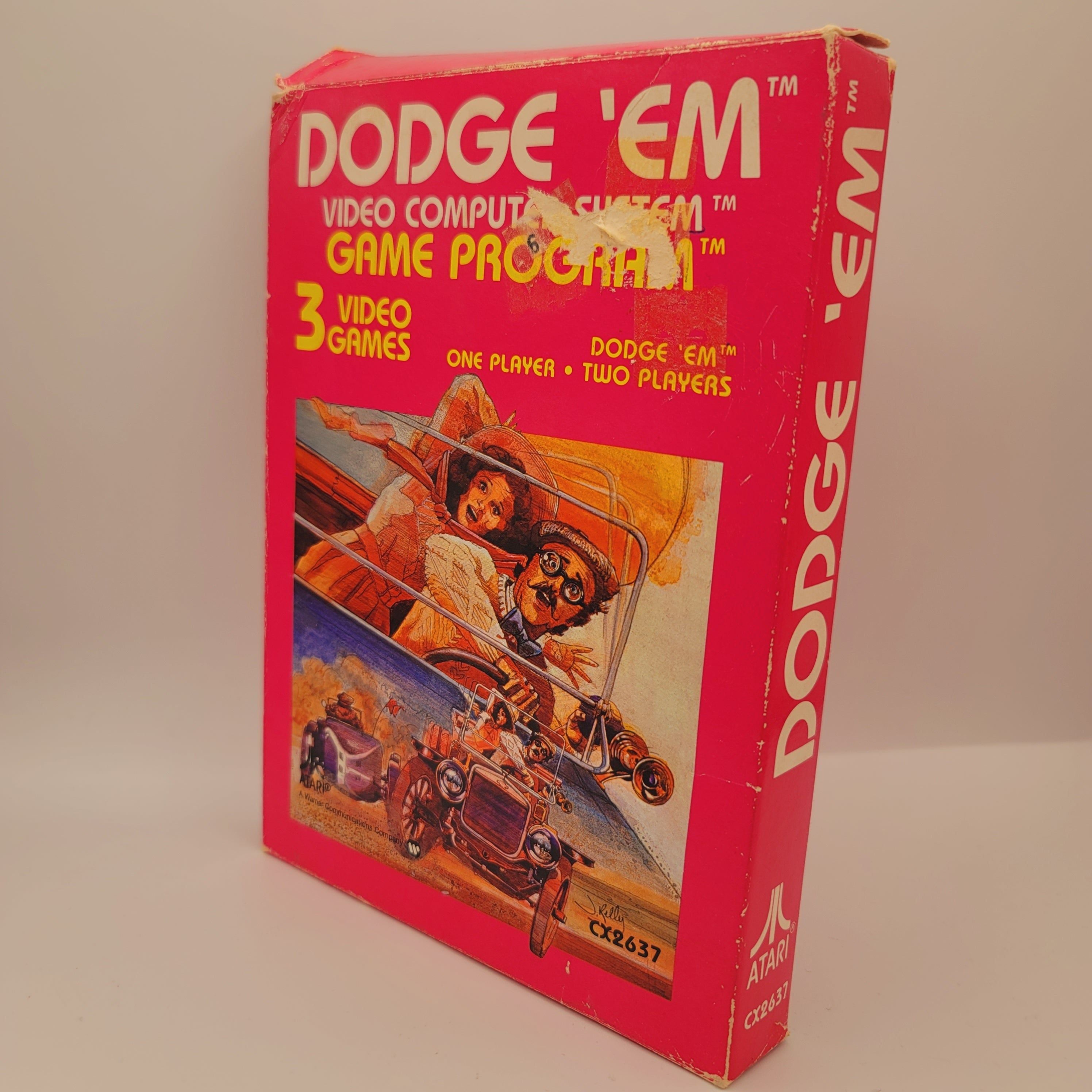 Atari 2600 - Dodge 'Em (Complete in Box)