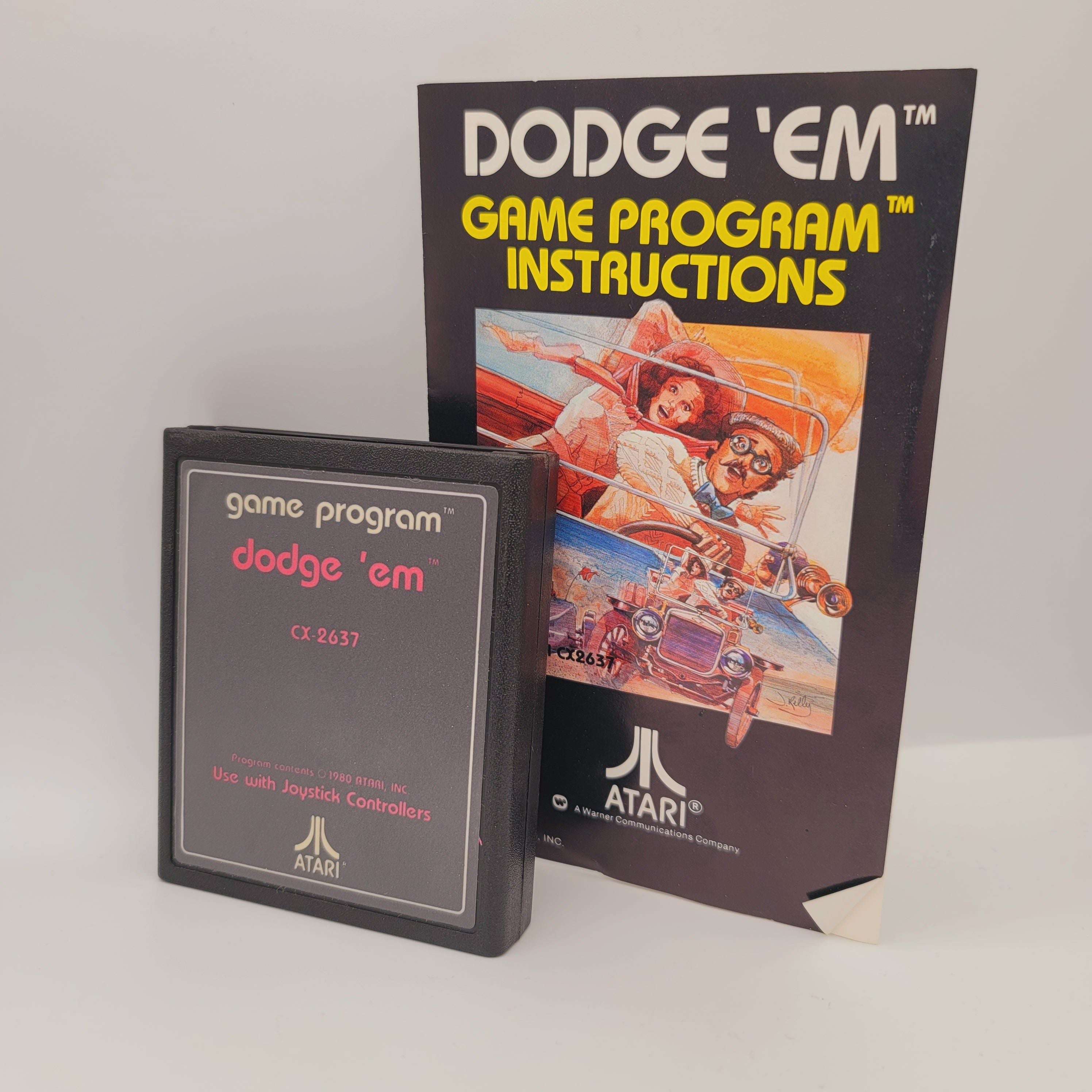 Atari 2600 - Dodge 'Em (Complete in Box)