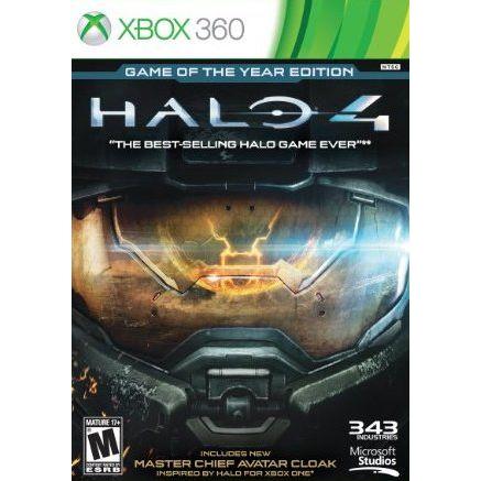 XBOX 360 - Halo 4 (couverture du jeu de l'année)