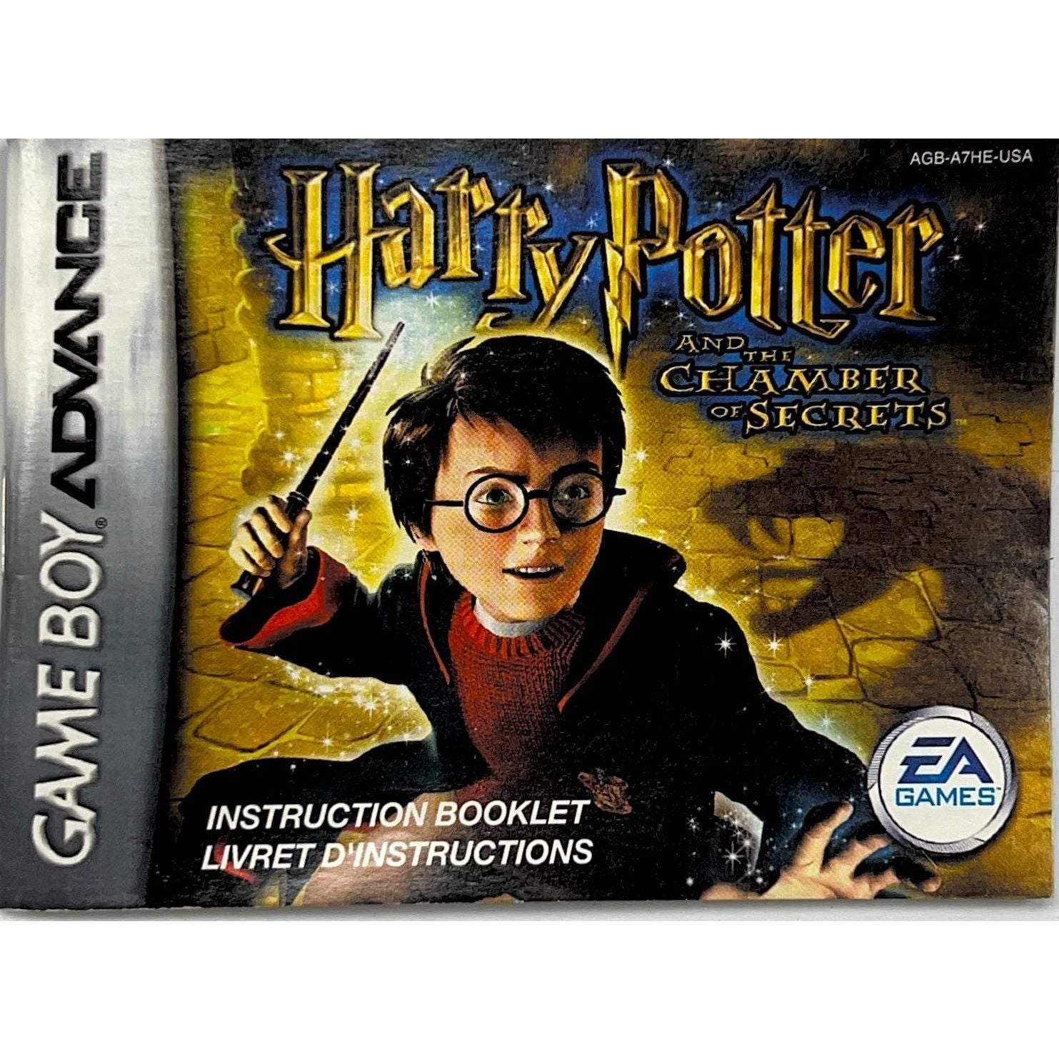 GBA - Harry Potter and the Chamber of Secrets (Manual)