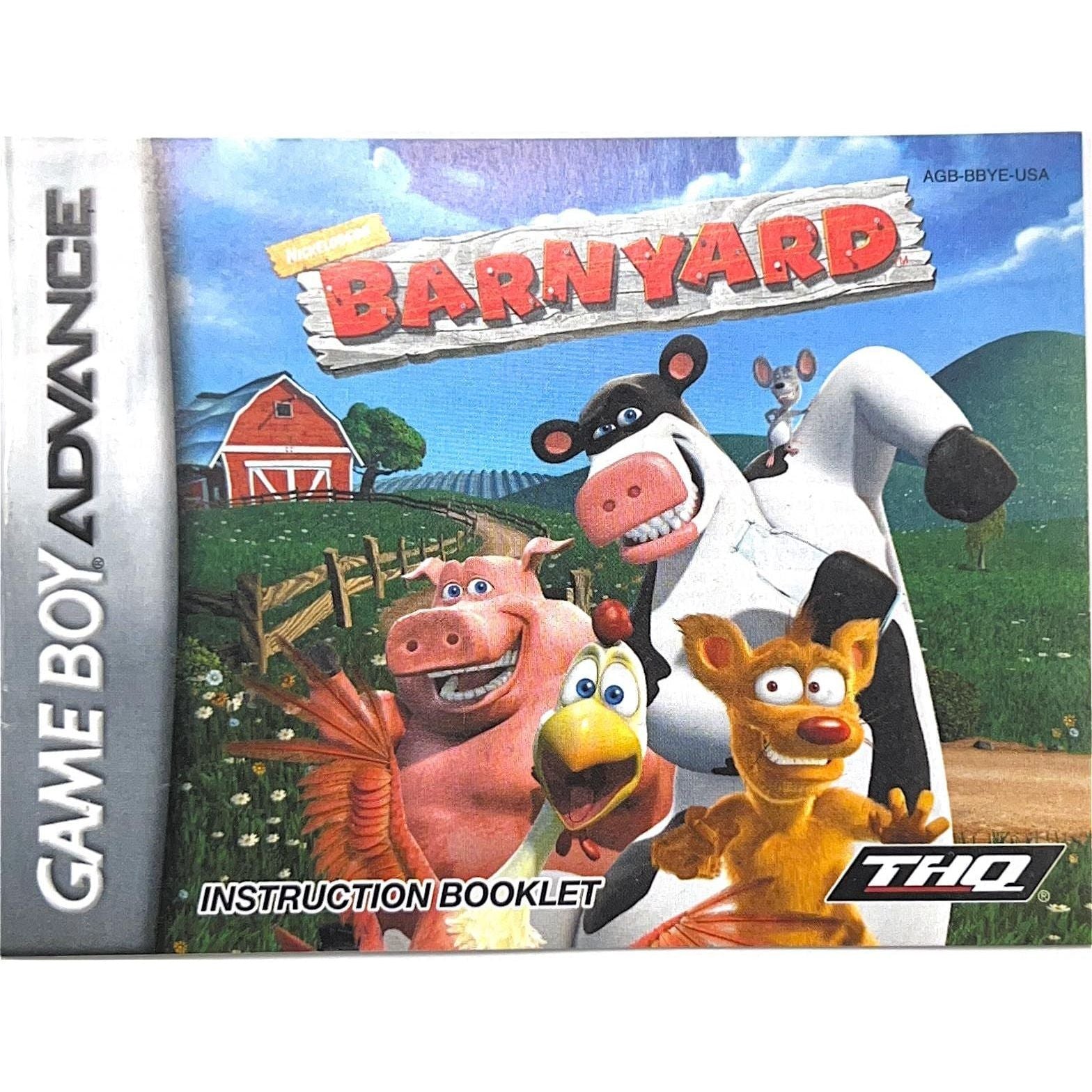 GBA - Barnyard (Manual)