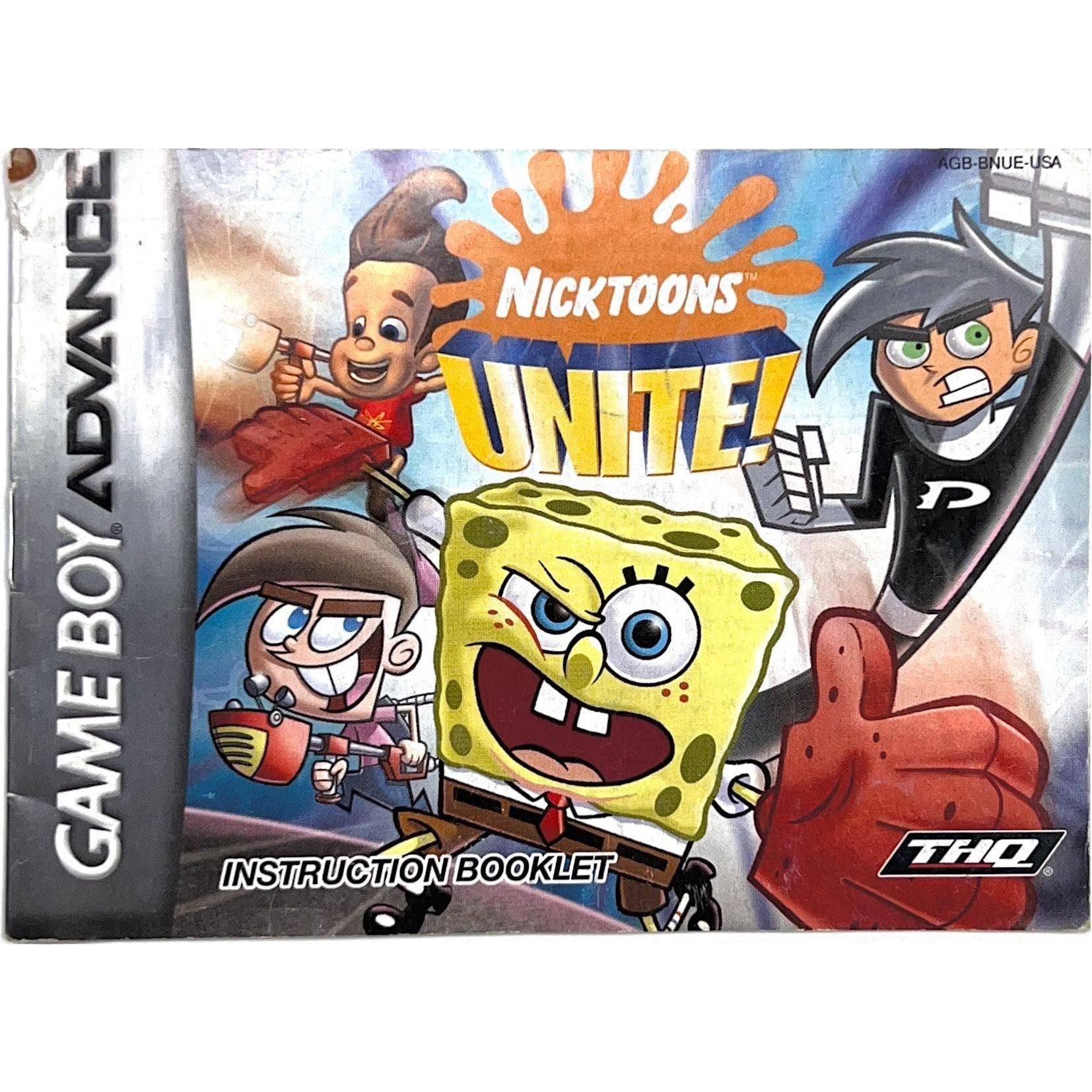 GBA - Nicktoons Unite (Manual)